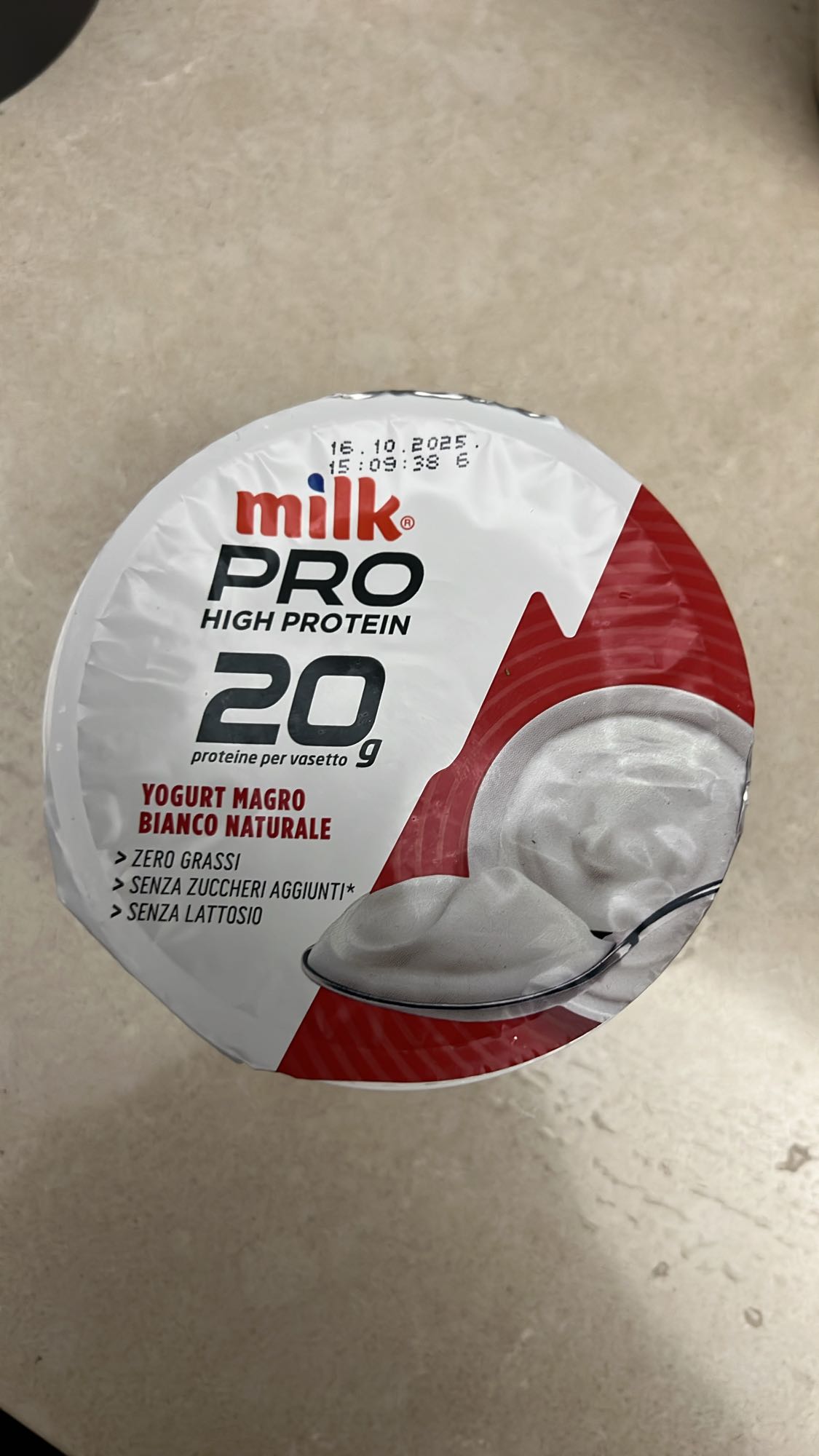 Yogurt magro proteico