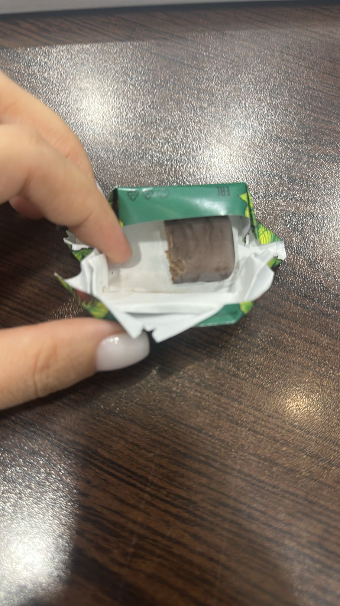 Mini chocolate bar