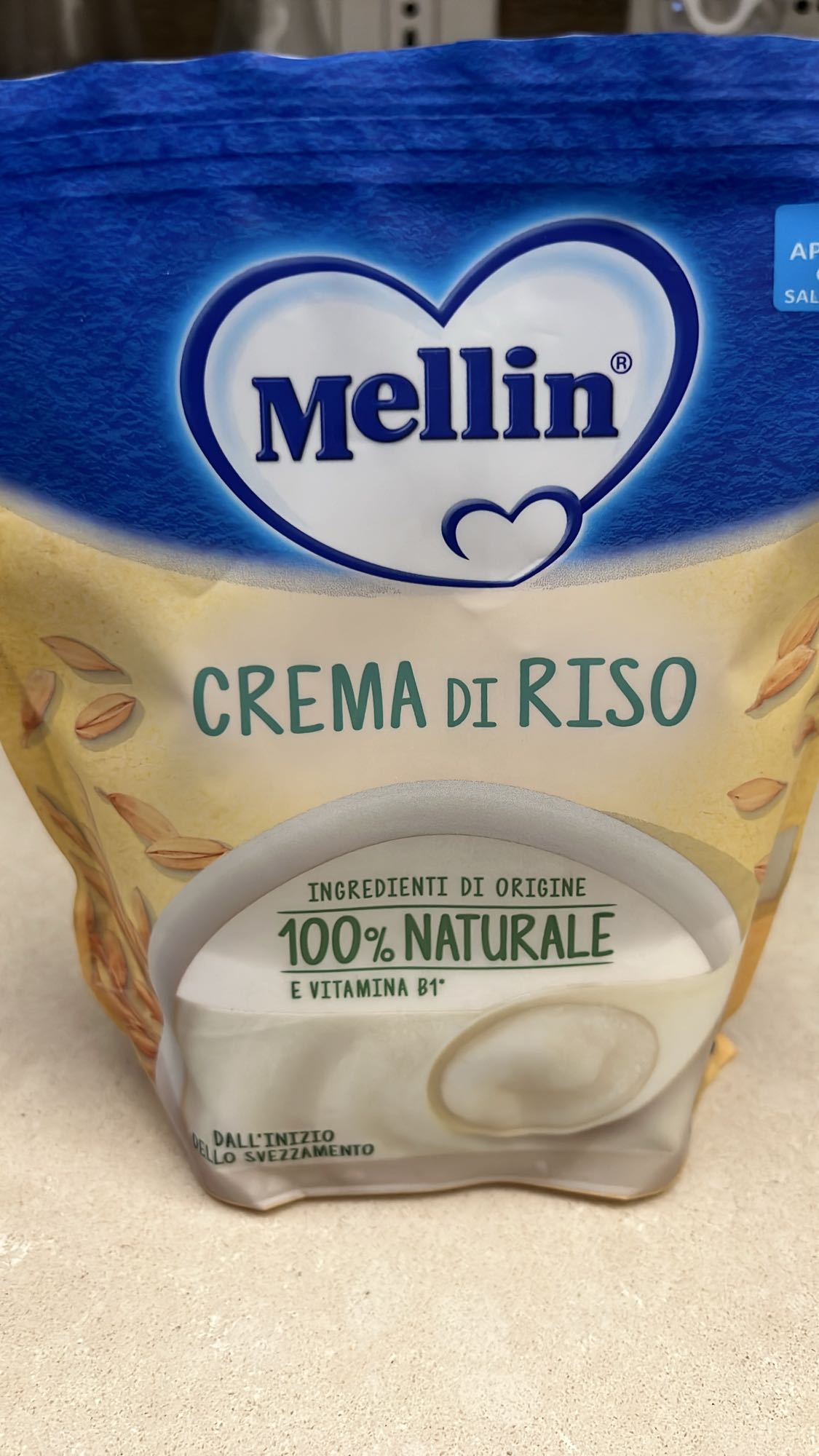 Crema di riso Mellin