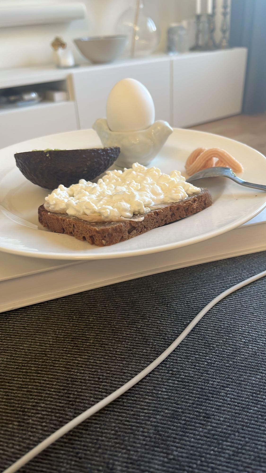 Frukost tallrik