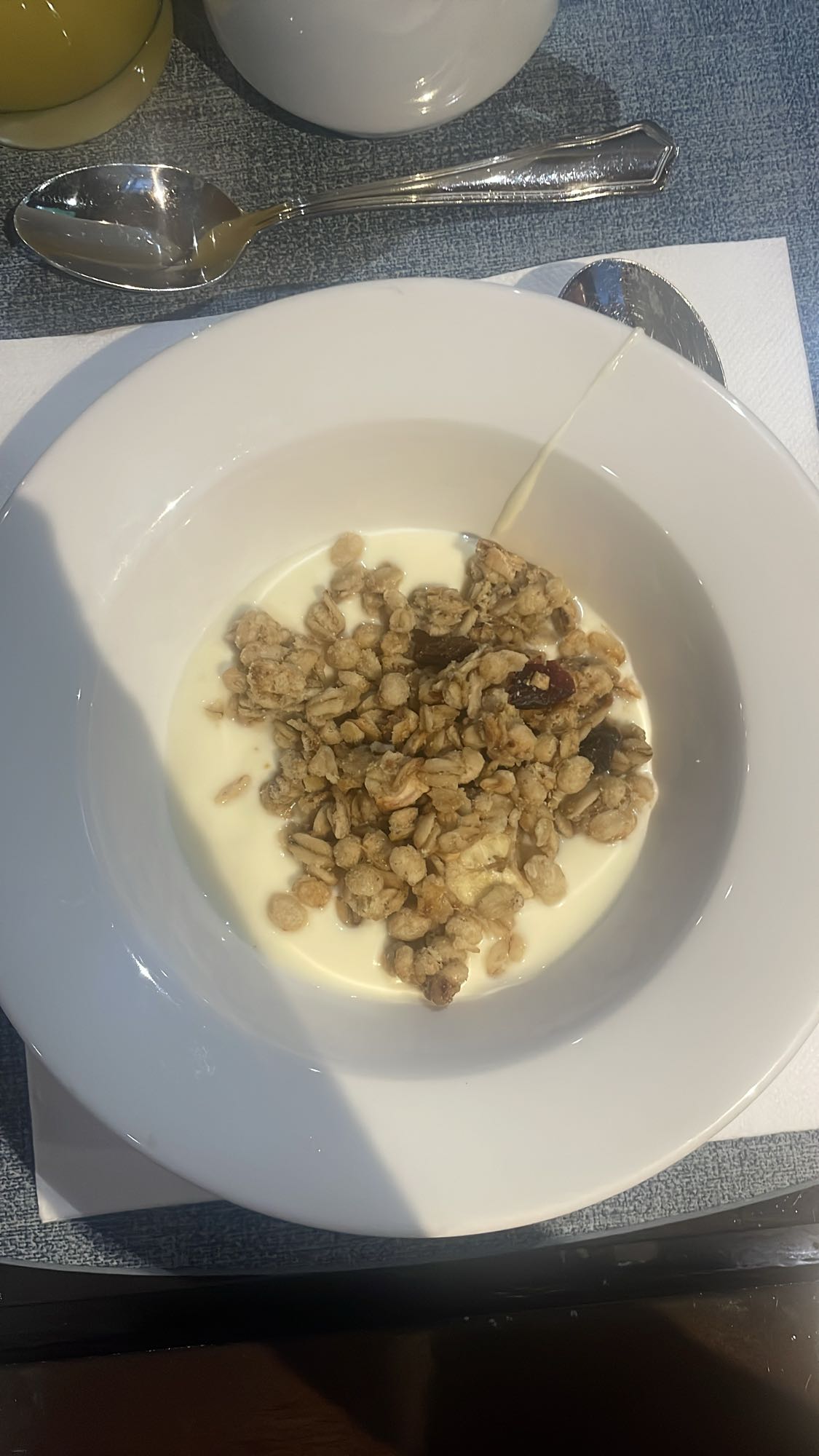 Müsli med mjölk