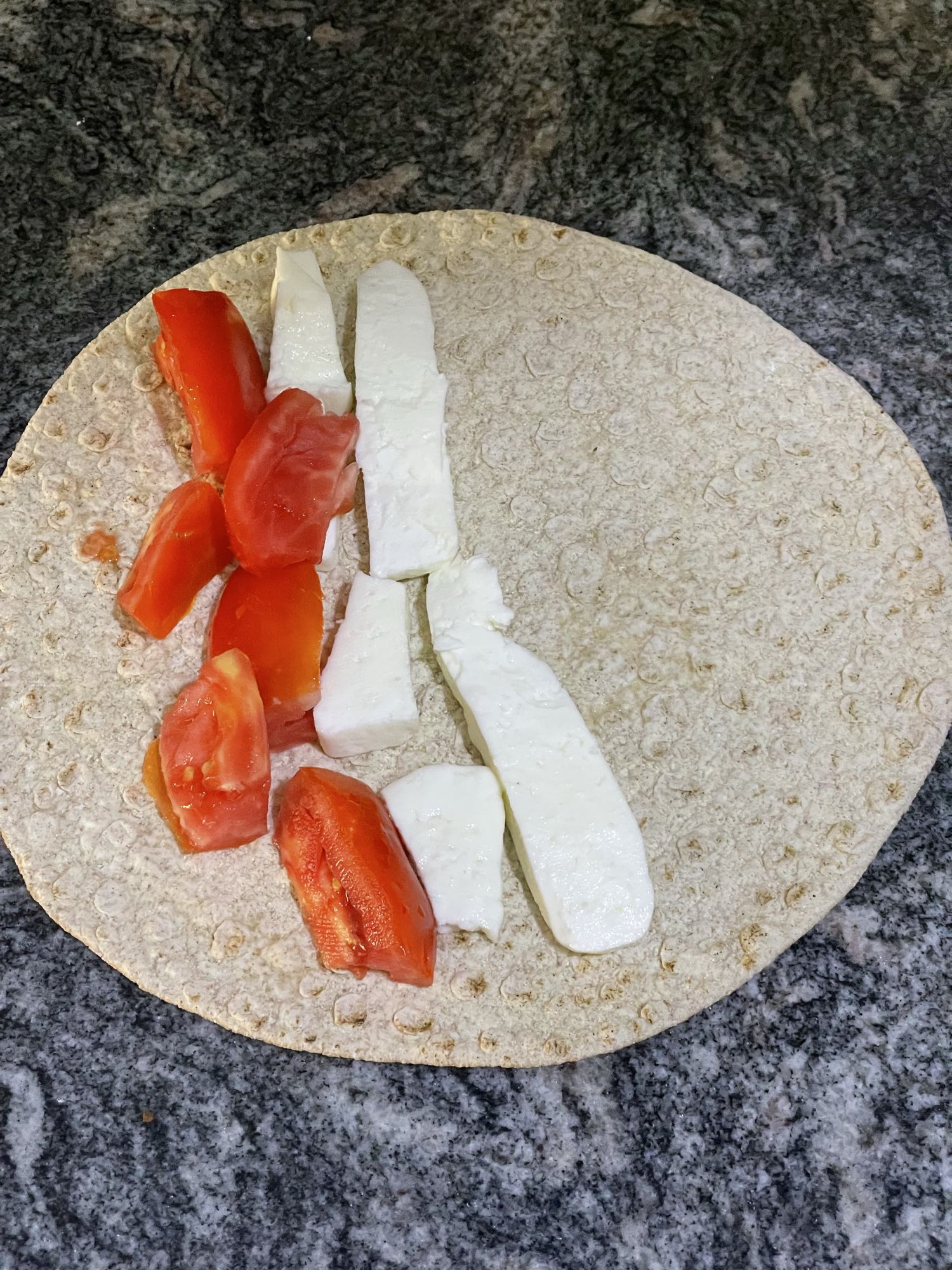 Cheese Tomato Wrap