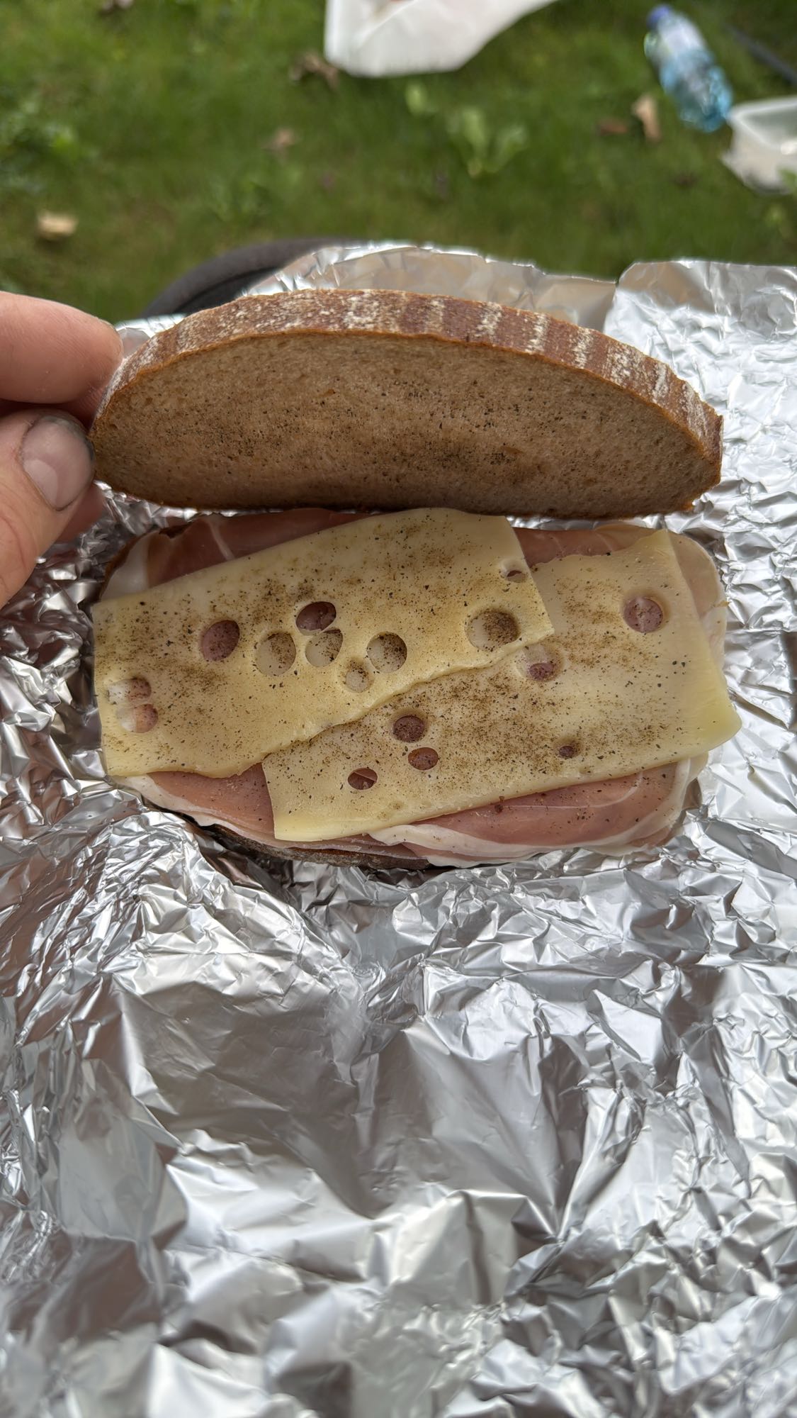Ham kaas sandwich