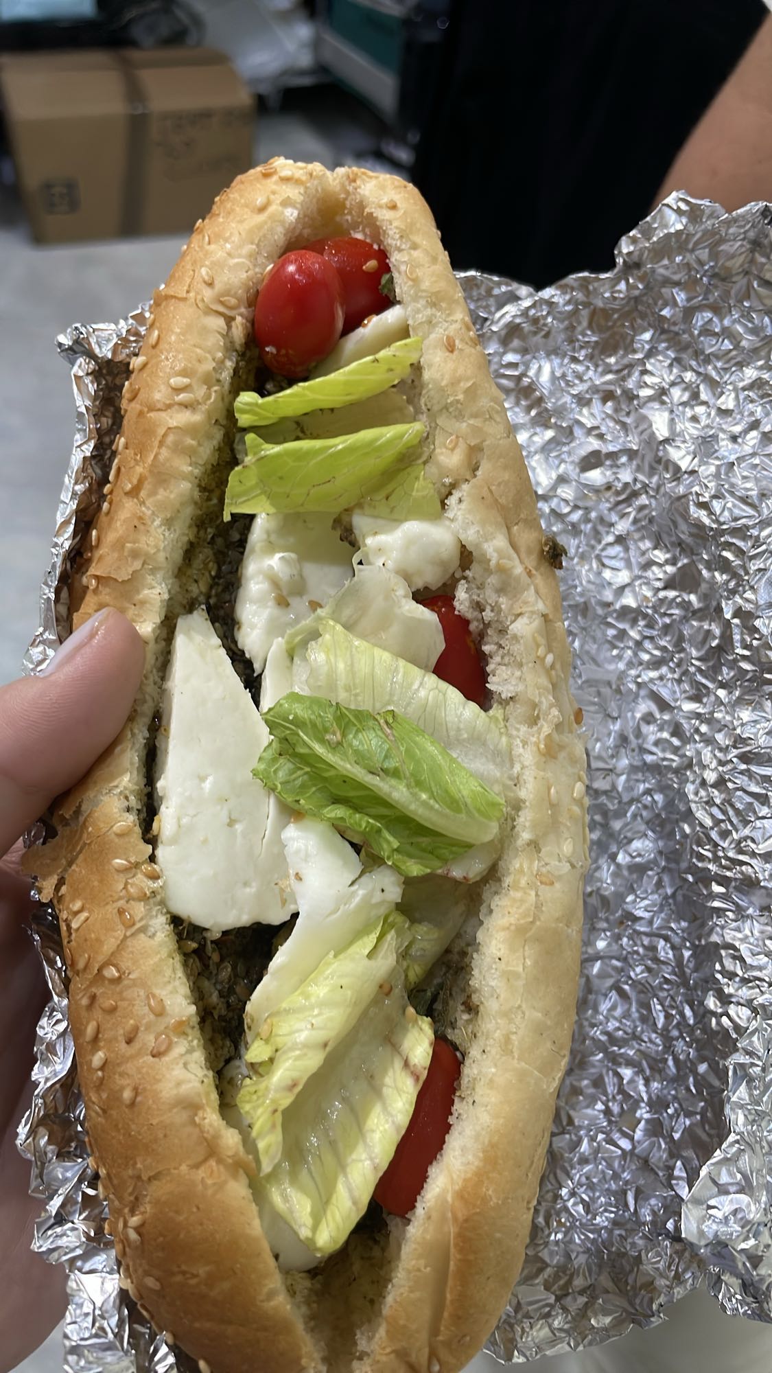 Vegetarian Sub Sandwich