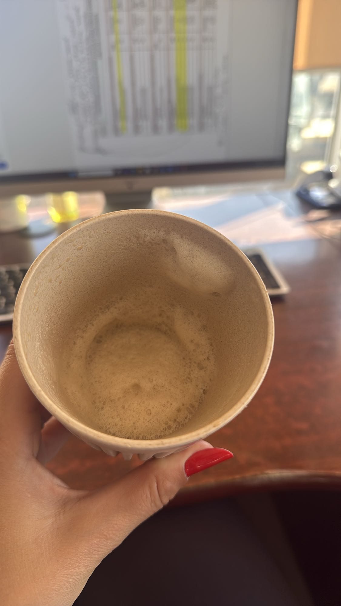 Cafea cu lapte spumat