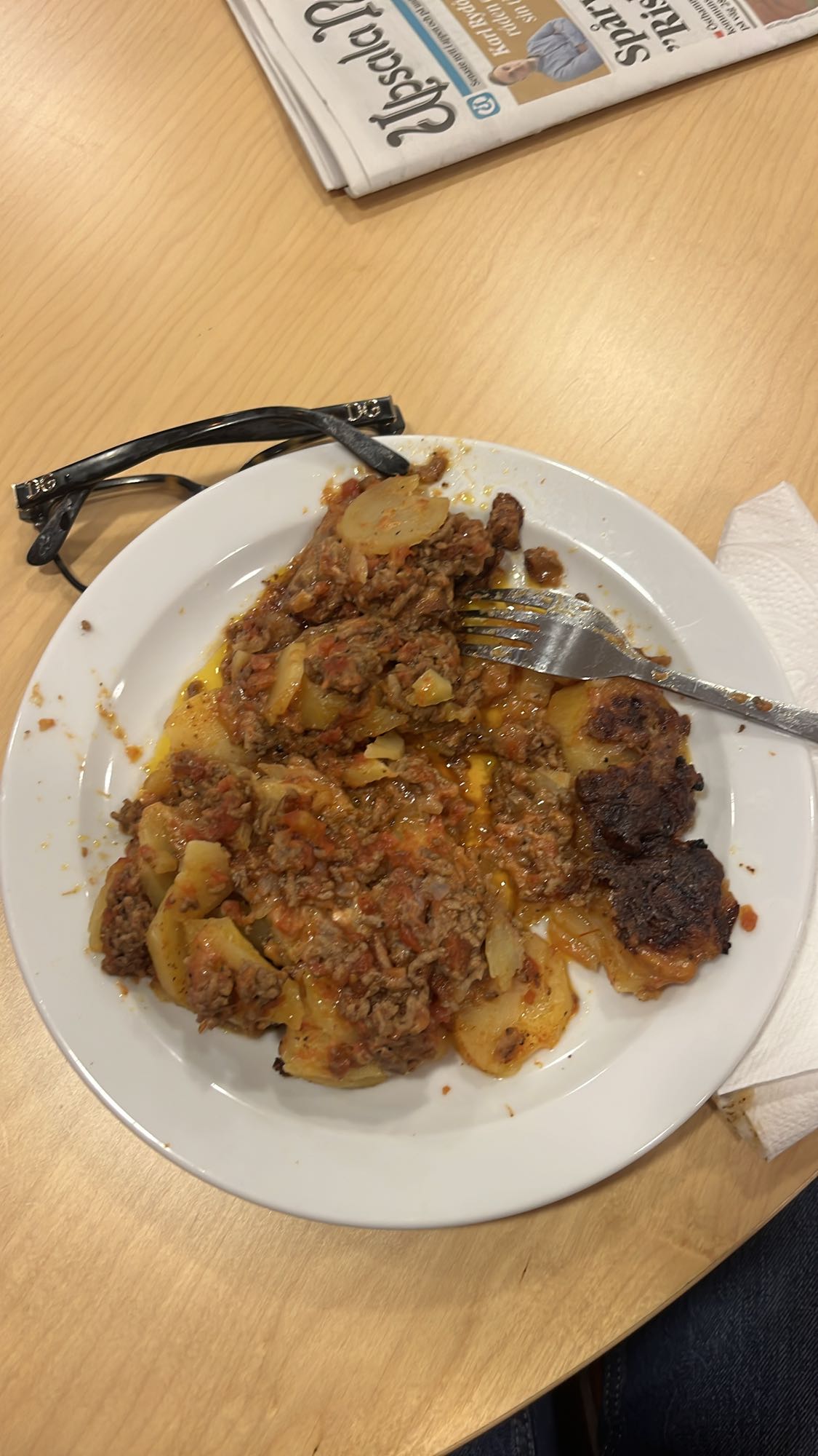 Potatisgratäng med köttfärs