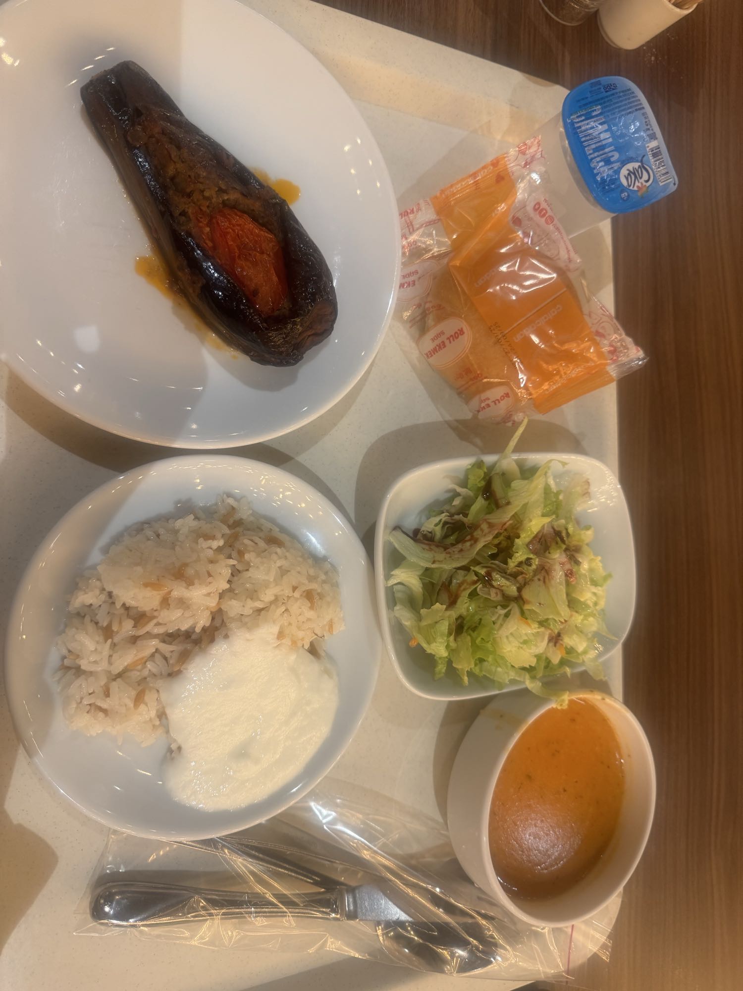 Türk ev yemeği tabağı