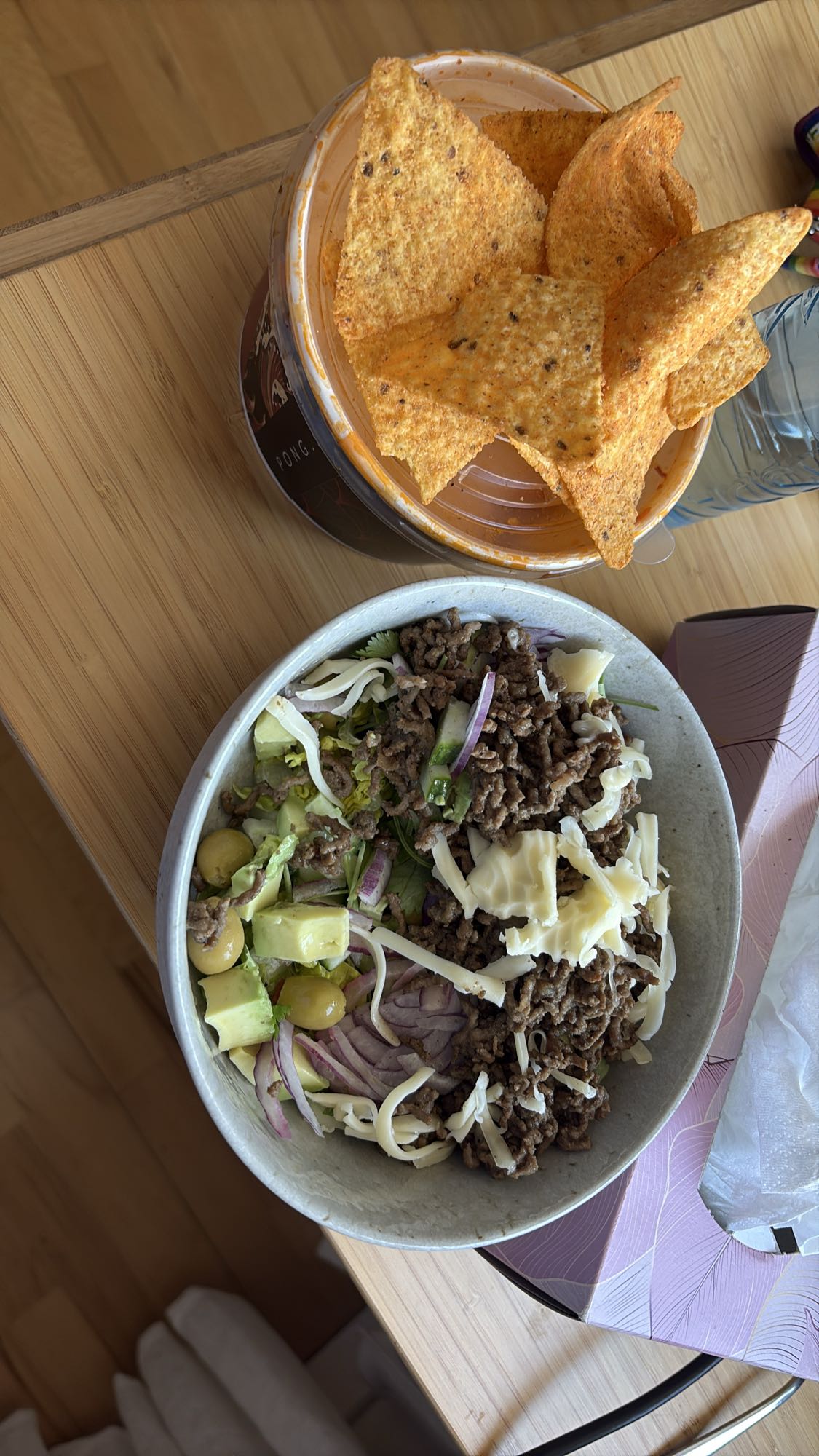 Tacosallad med chips