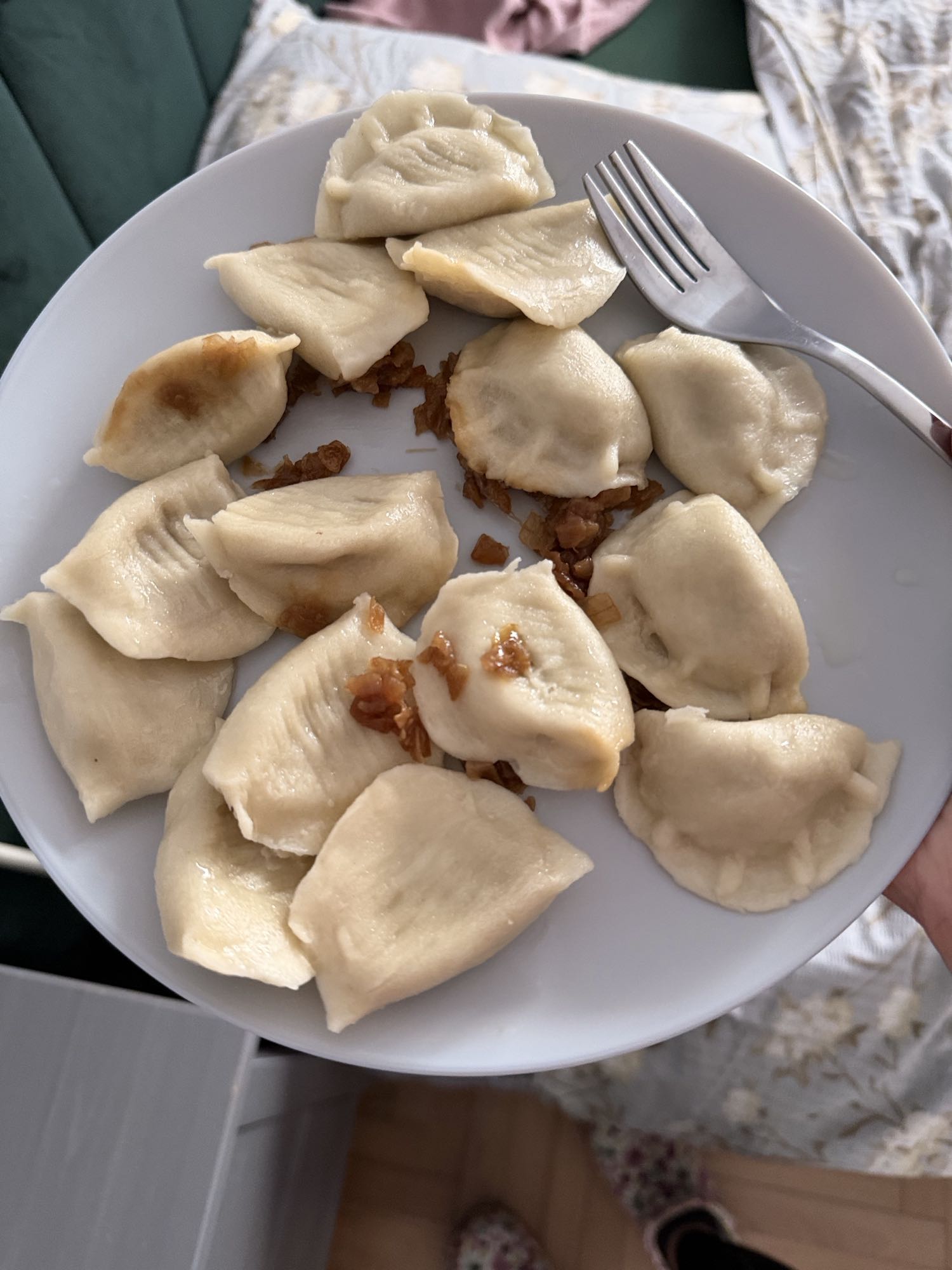 Pierogi z cebulką