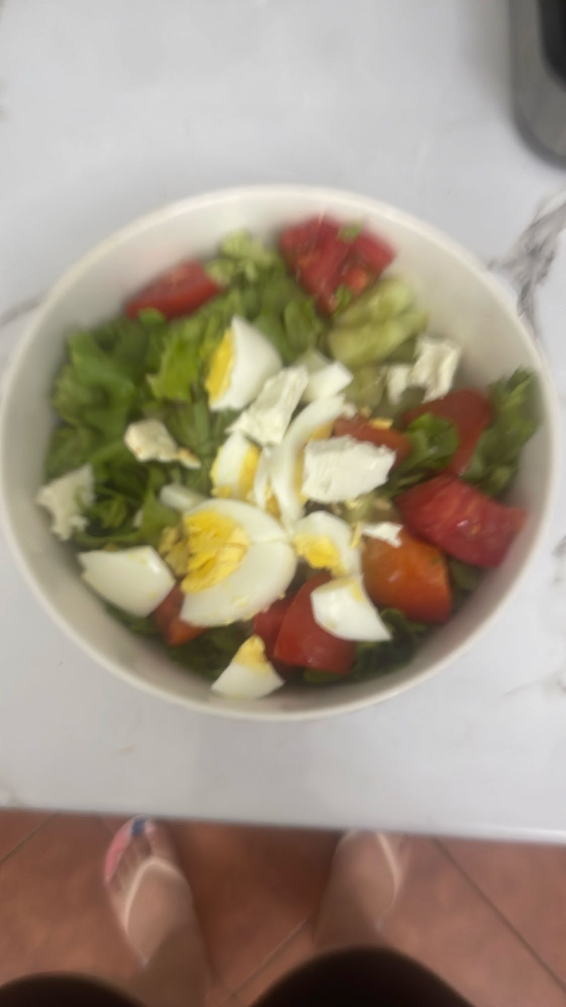 Egg and Veggie Salad