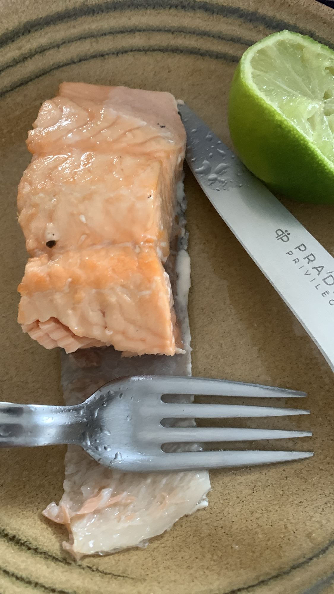 Saumon et citron vert