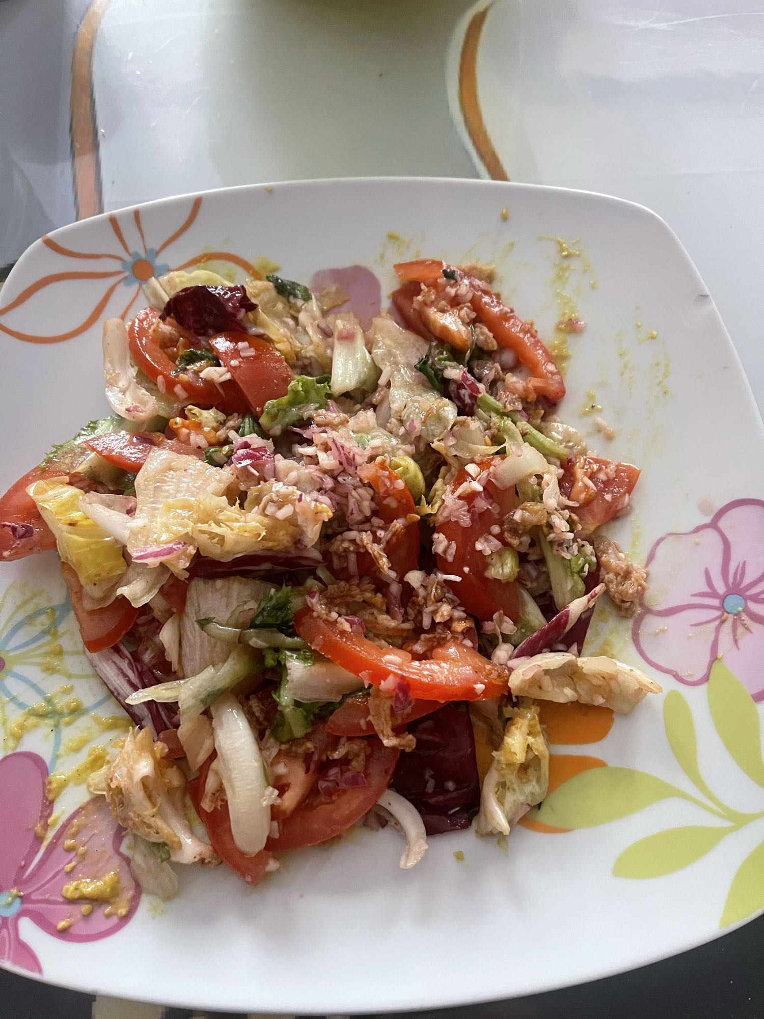 Salade mixte fraîche