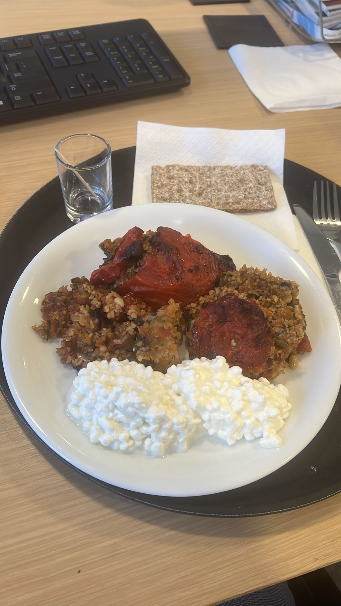 Γεμιστά με τυρί κότατζ