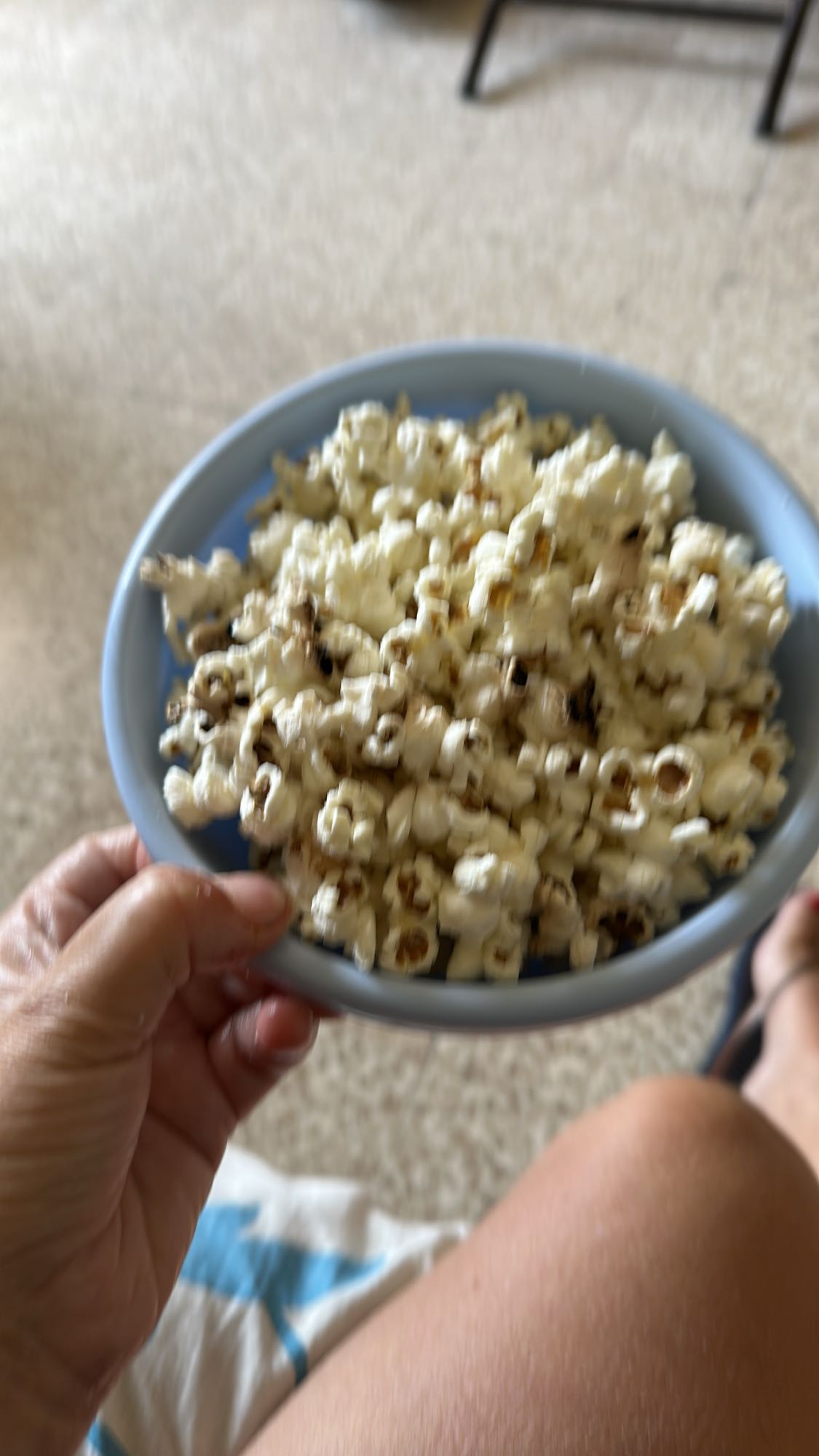 Plain Popcorn Bowl