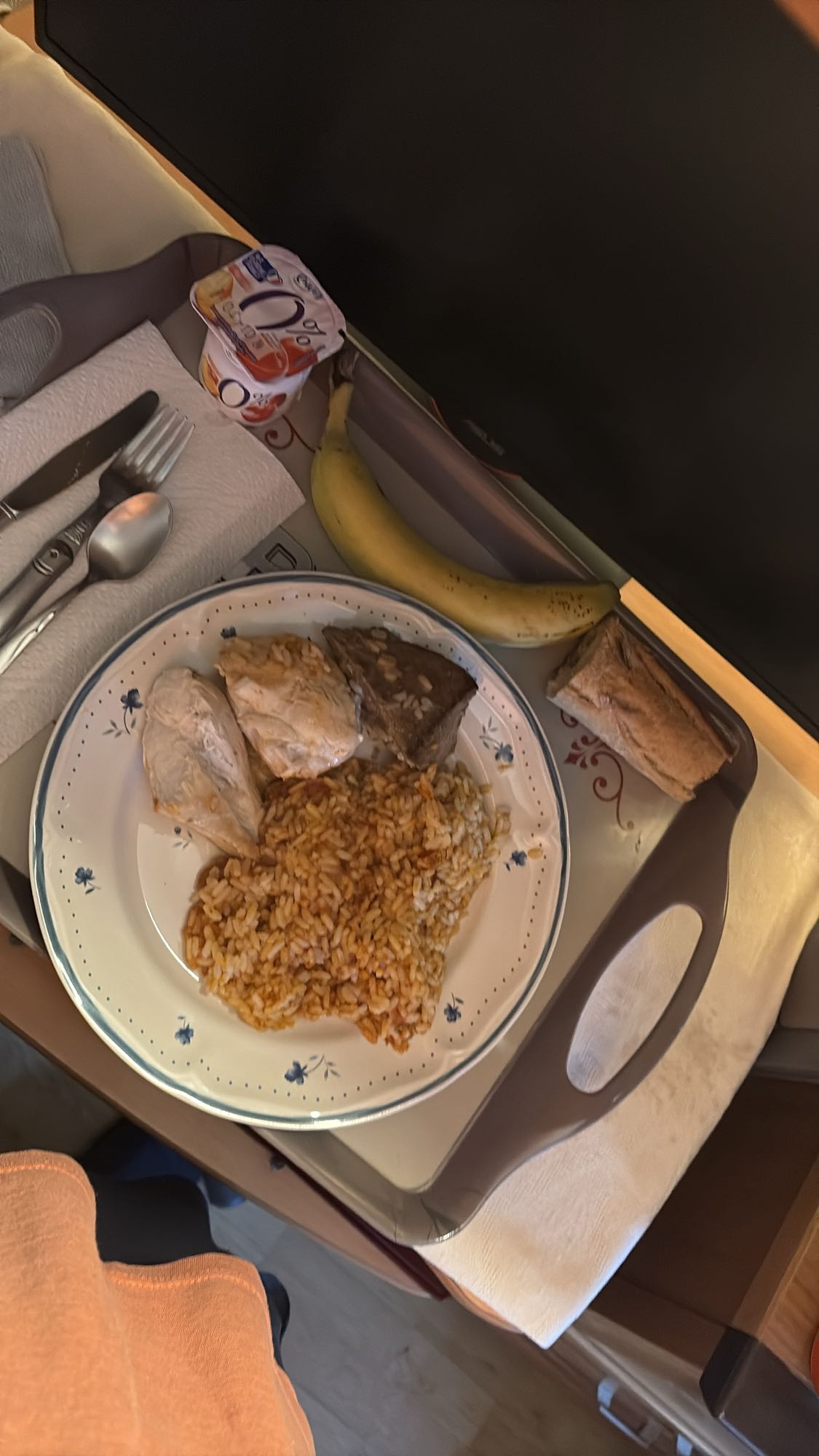 Repas de vol complet