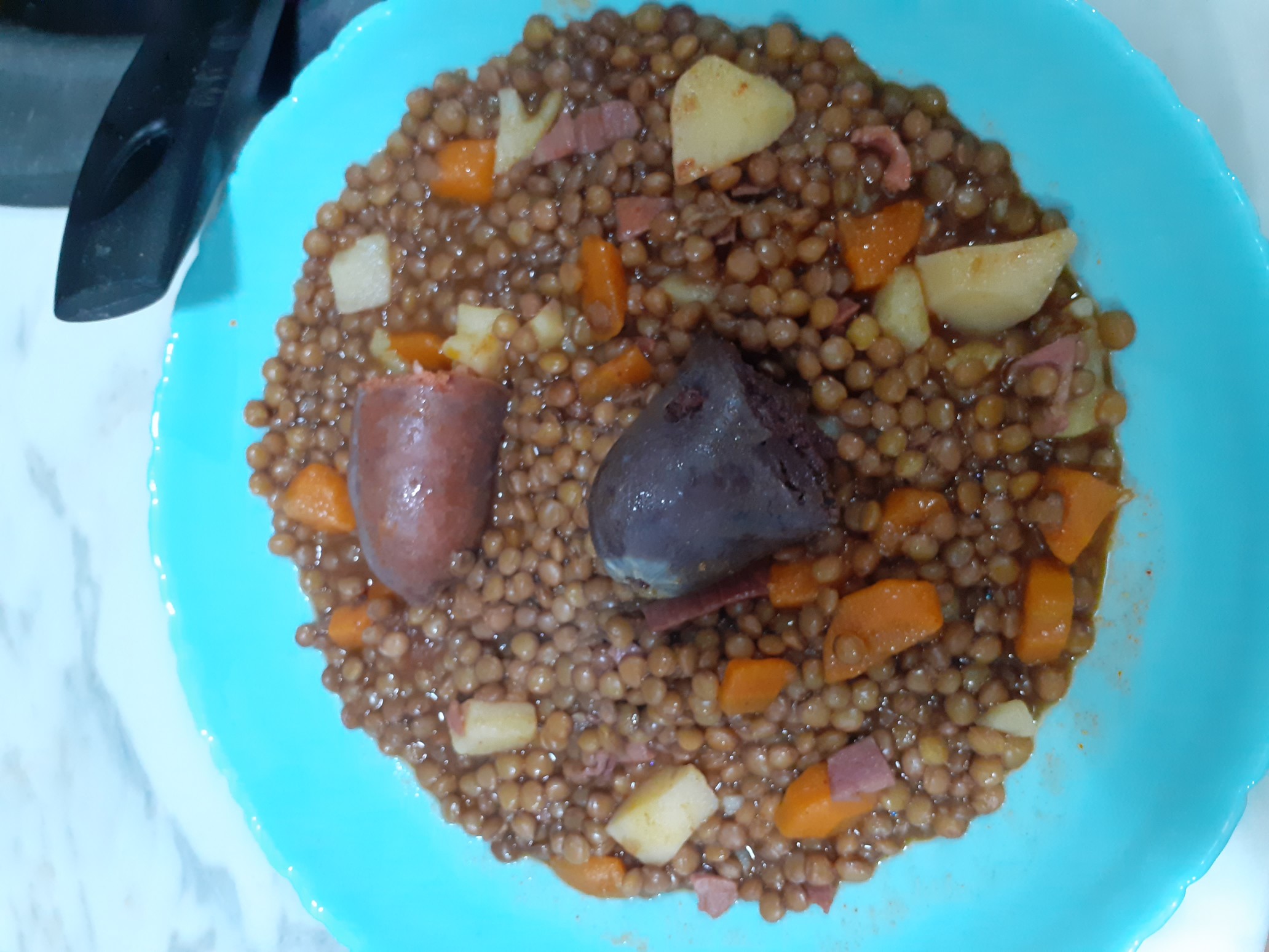 Lentejas con chorizo