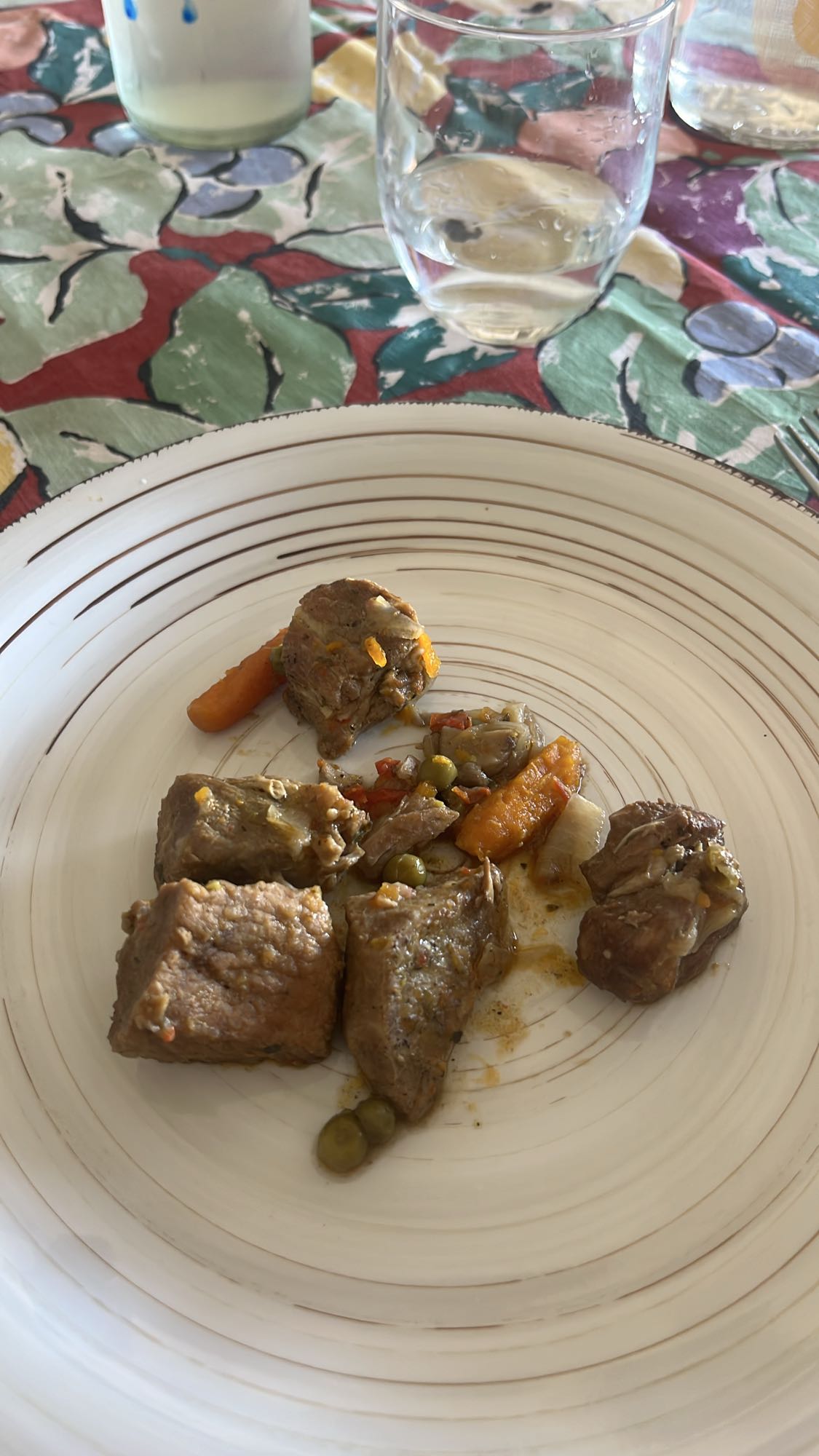 guiso de carne con verduras