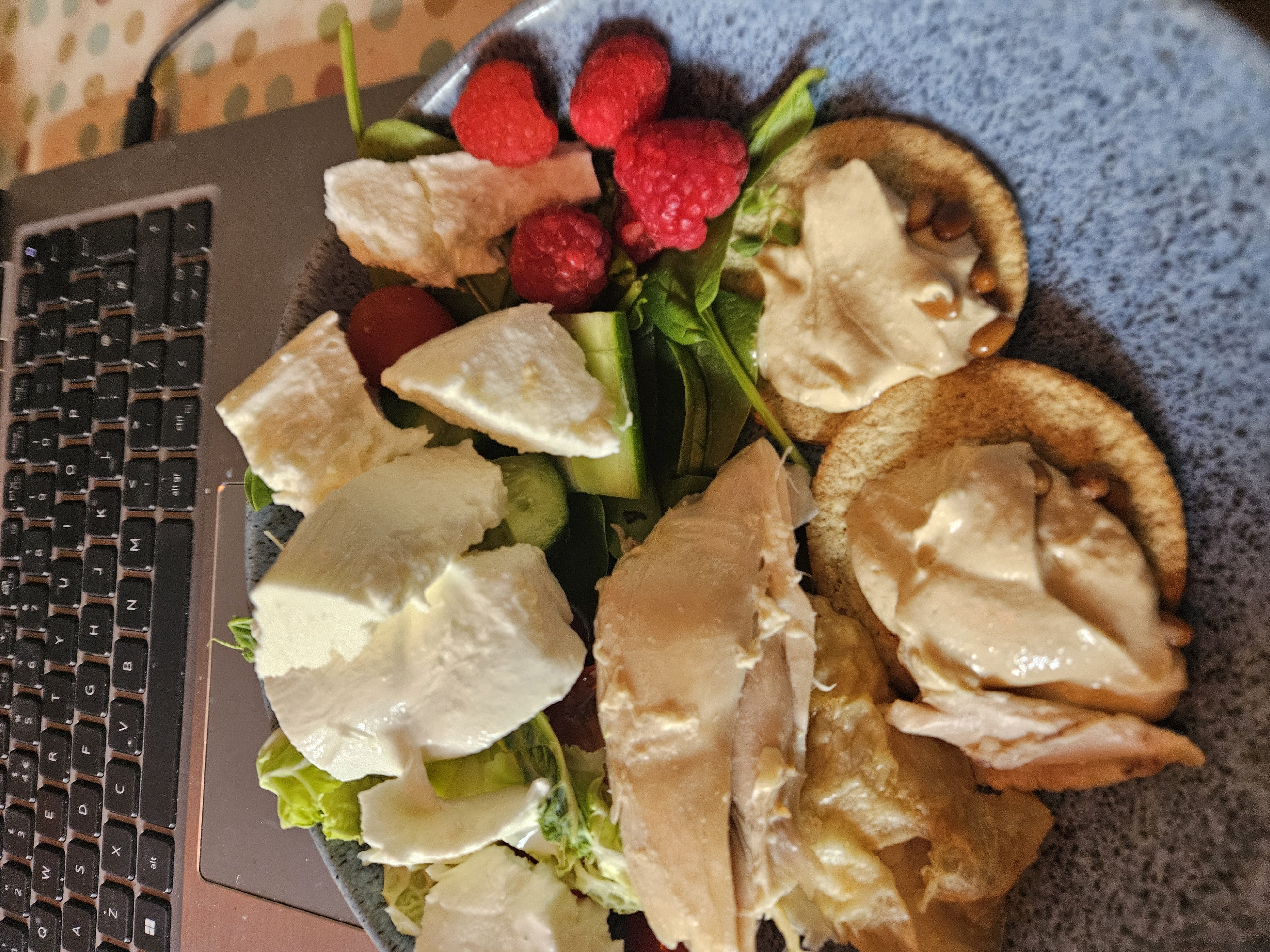 Chicken Salad & Oatcakes