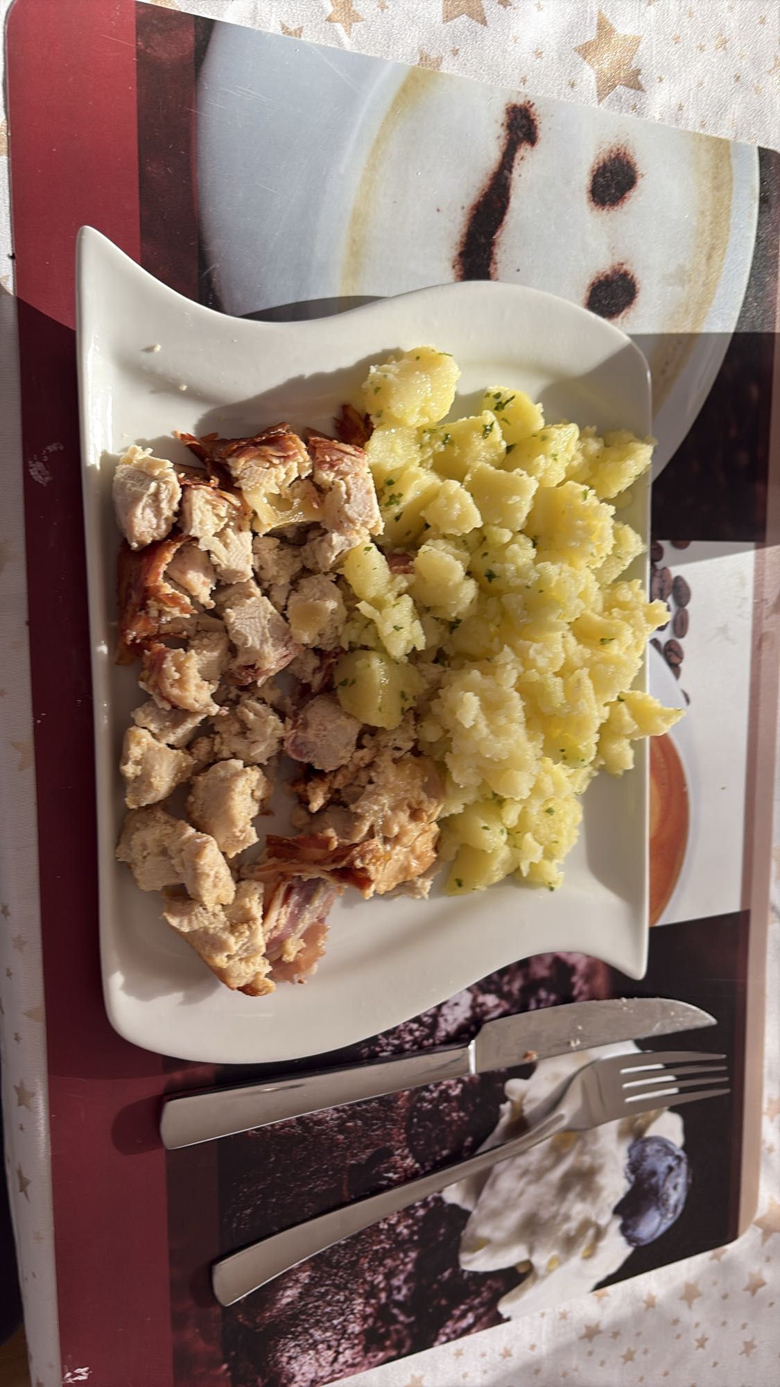 Sült csirke krumplival