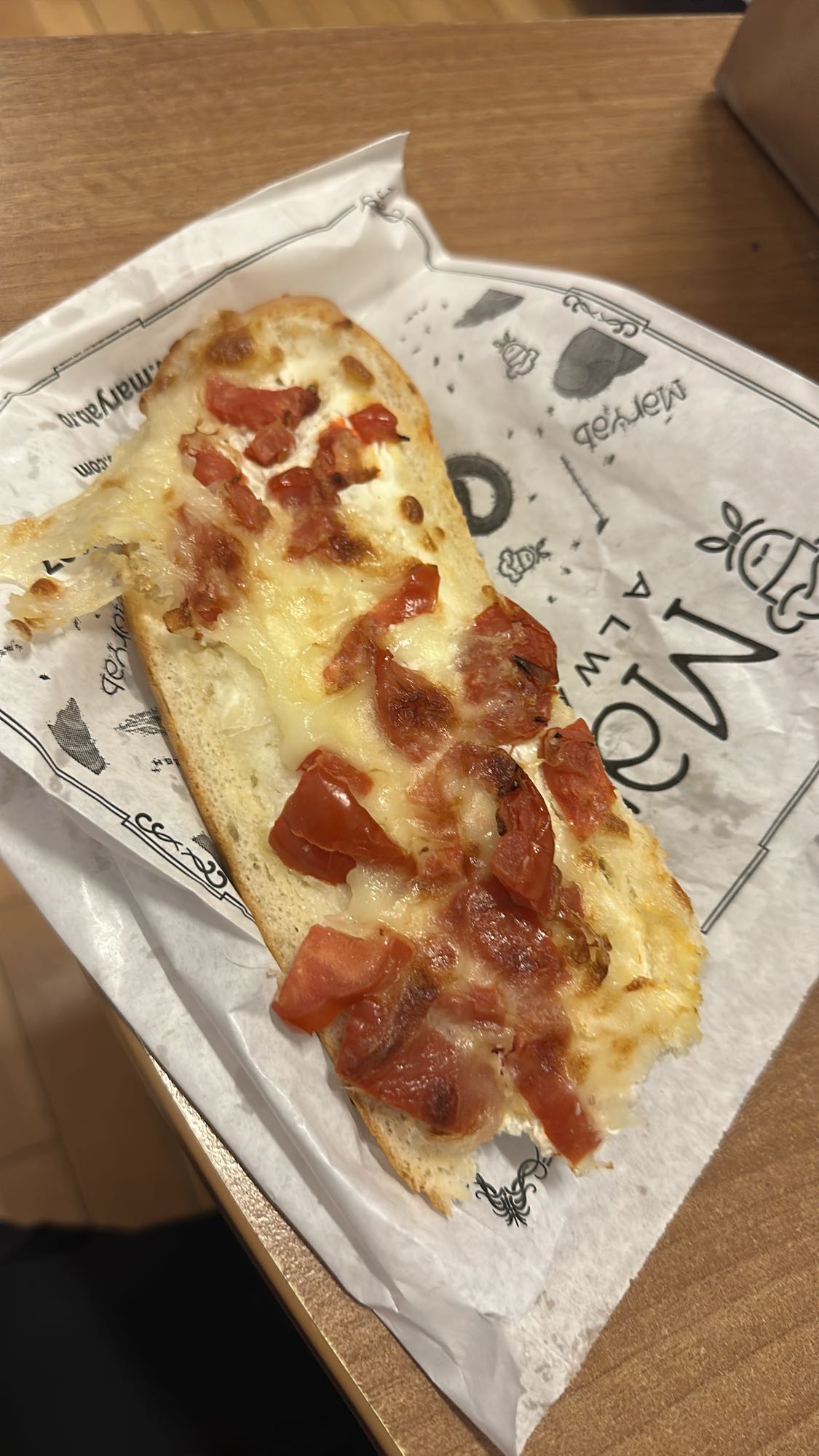 Cheesy Tomato Bread