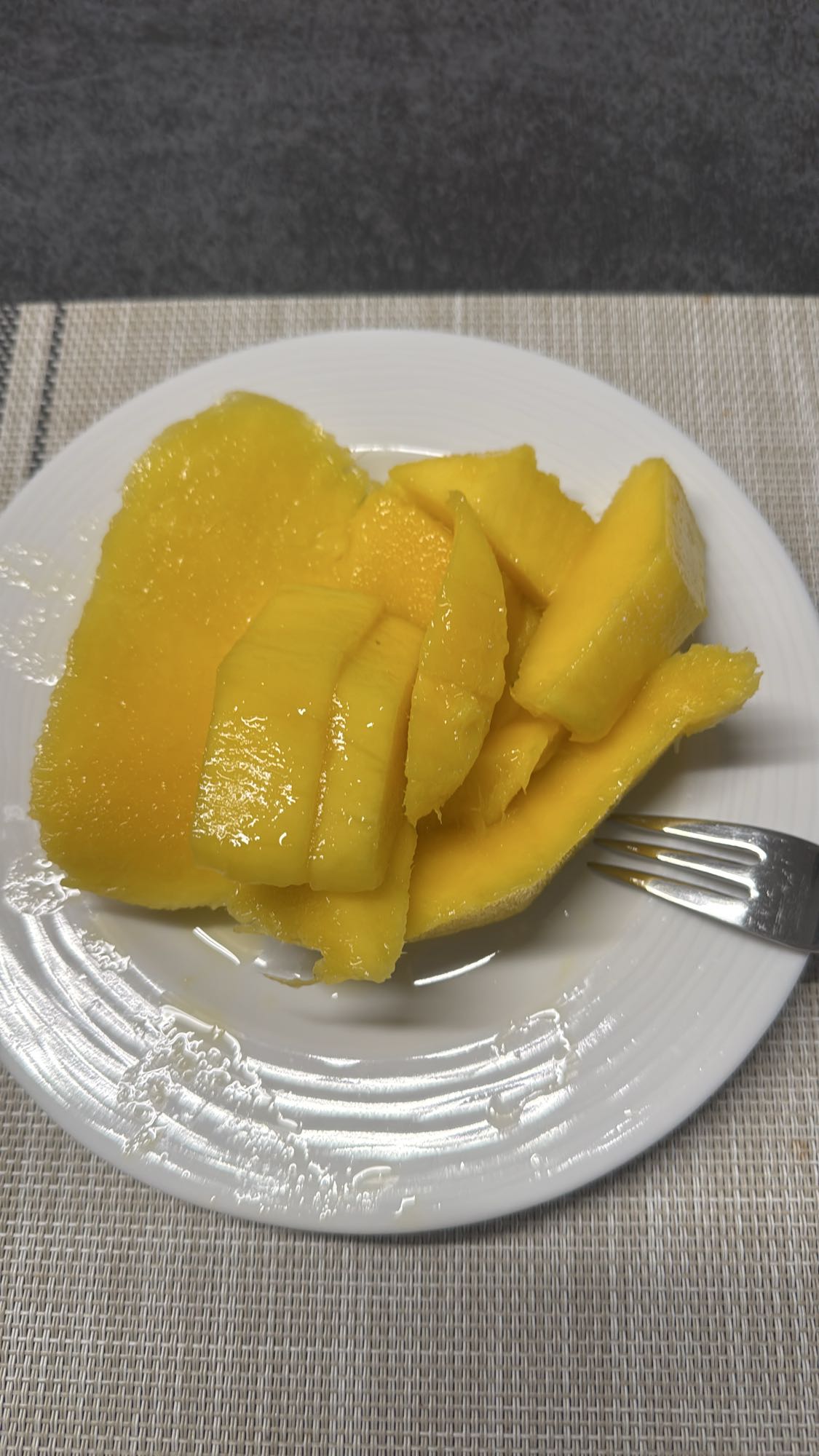 Gesneden mango