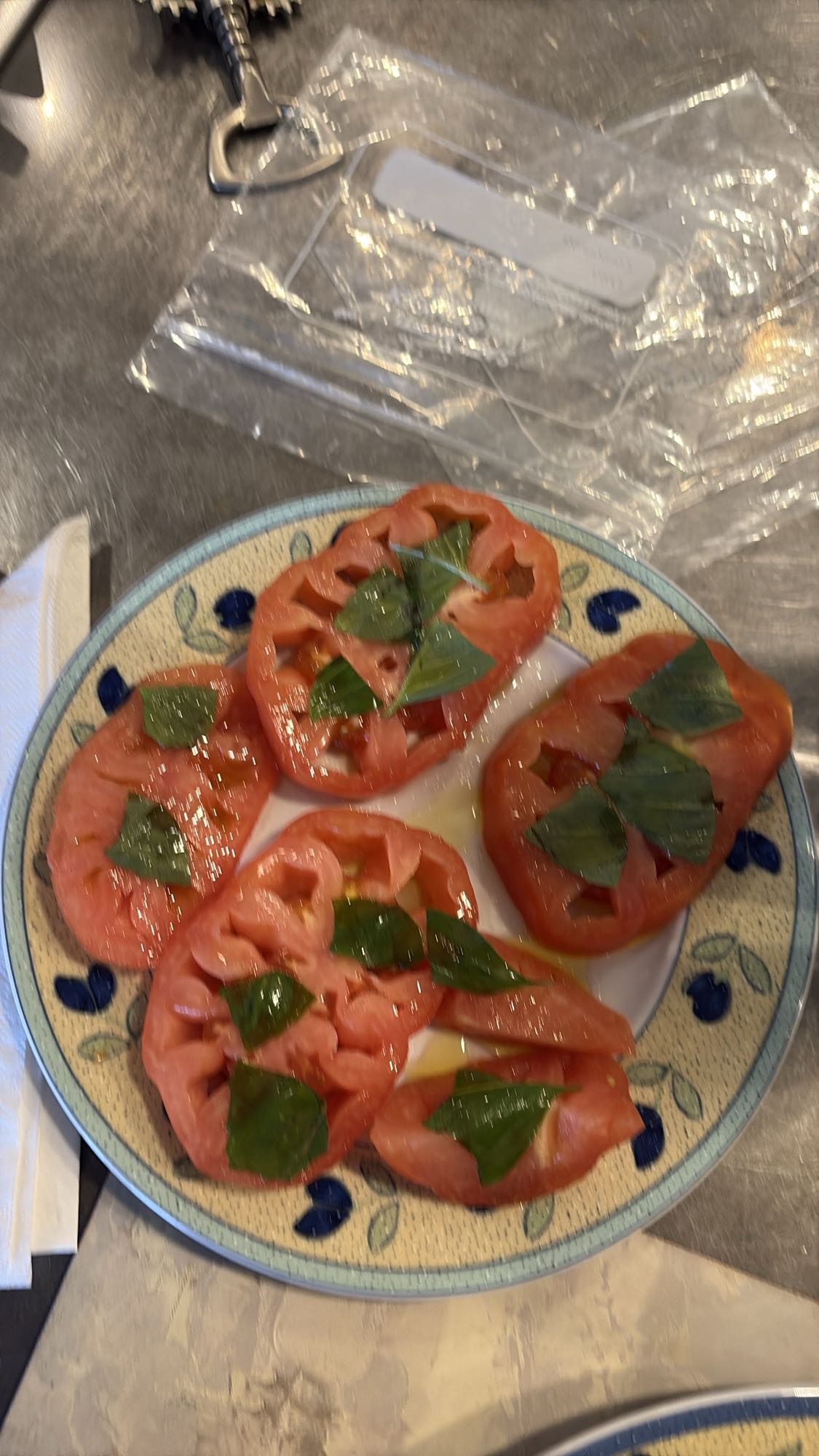 Tomato Basil Salad