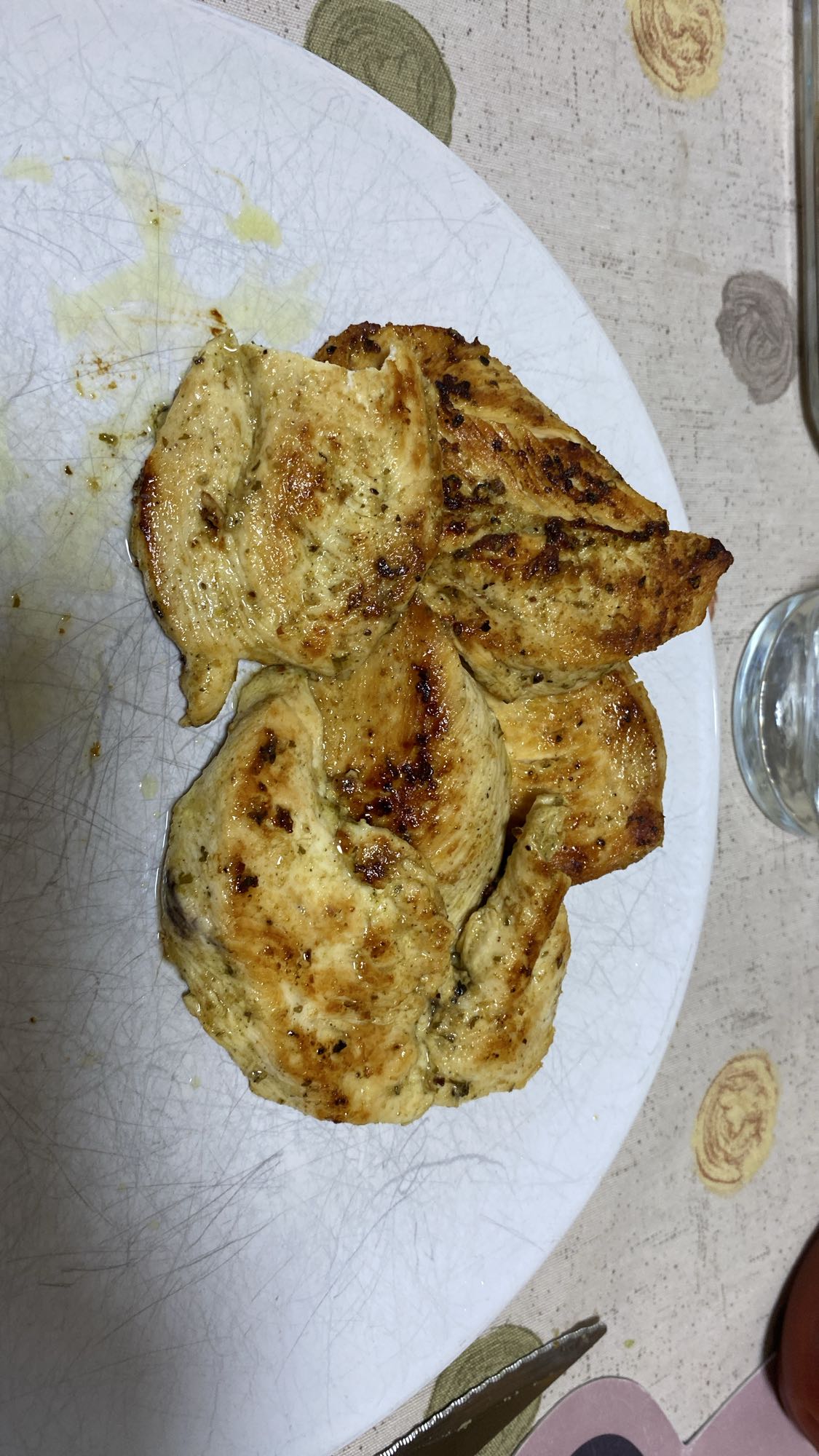 Pechuga de pollo asada