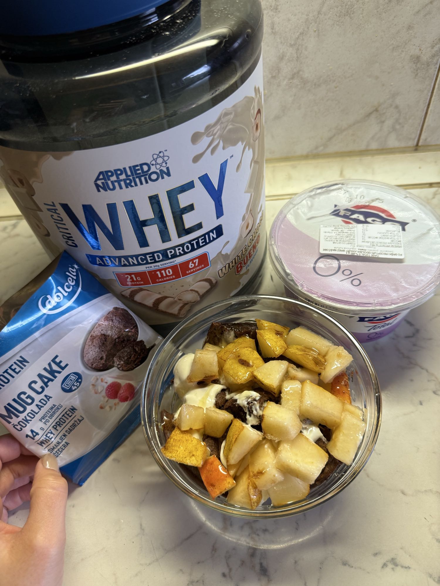 Protein Mug Cake Bowl