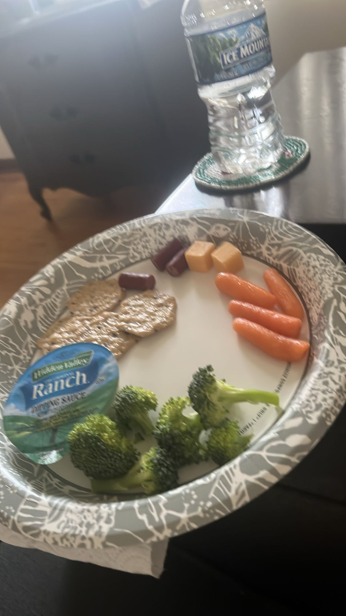 Snack Plate with Veggies