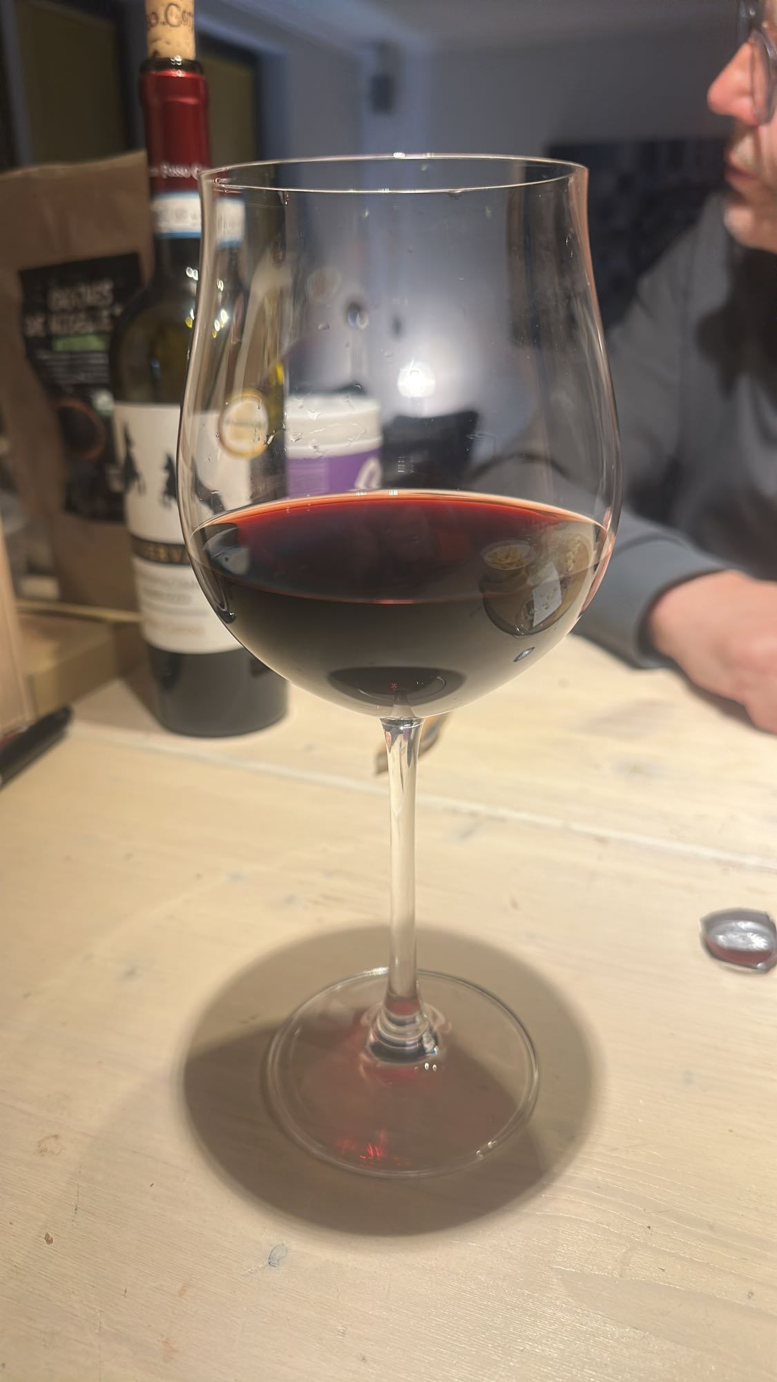 Glass of Red Wine