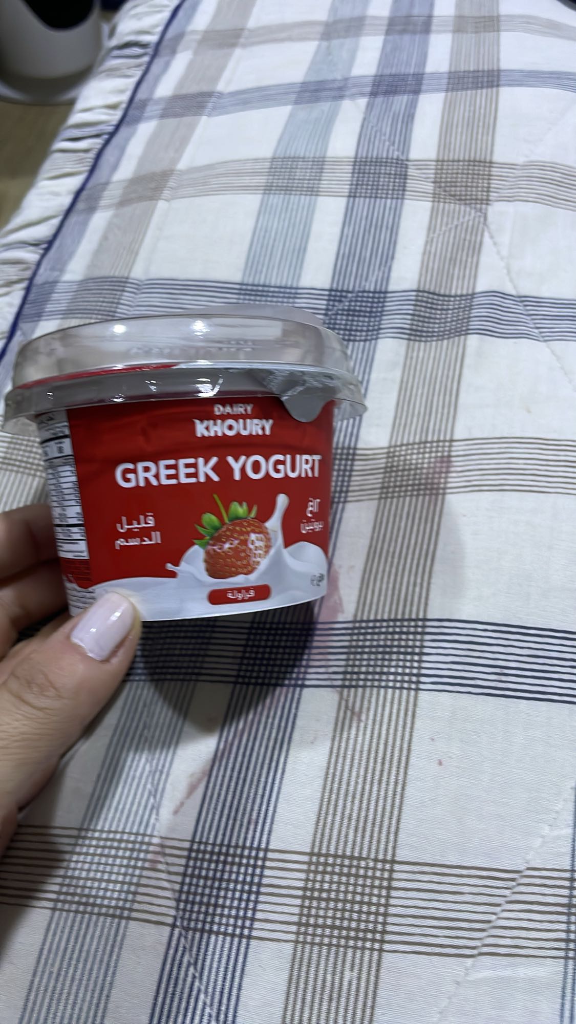 Strawberry Greek Yogurt