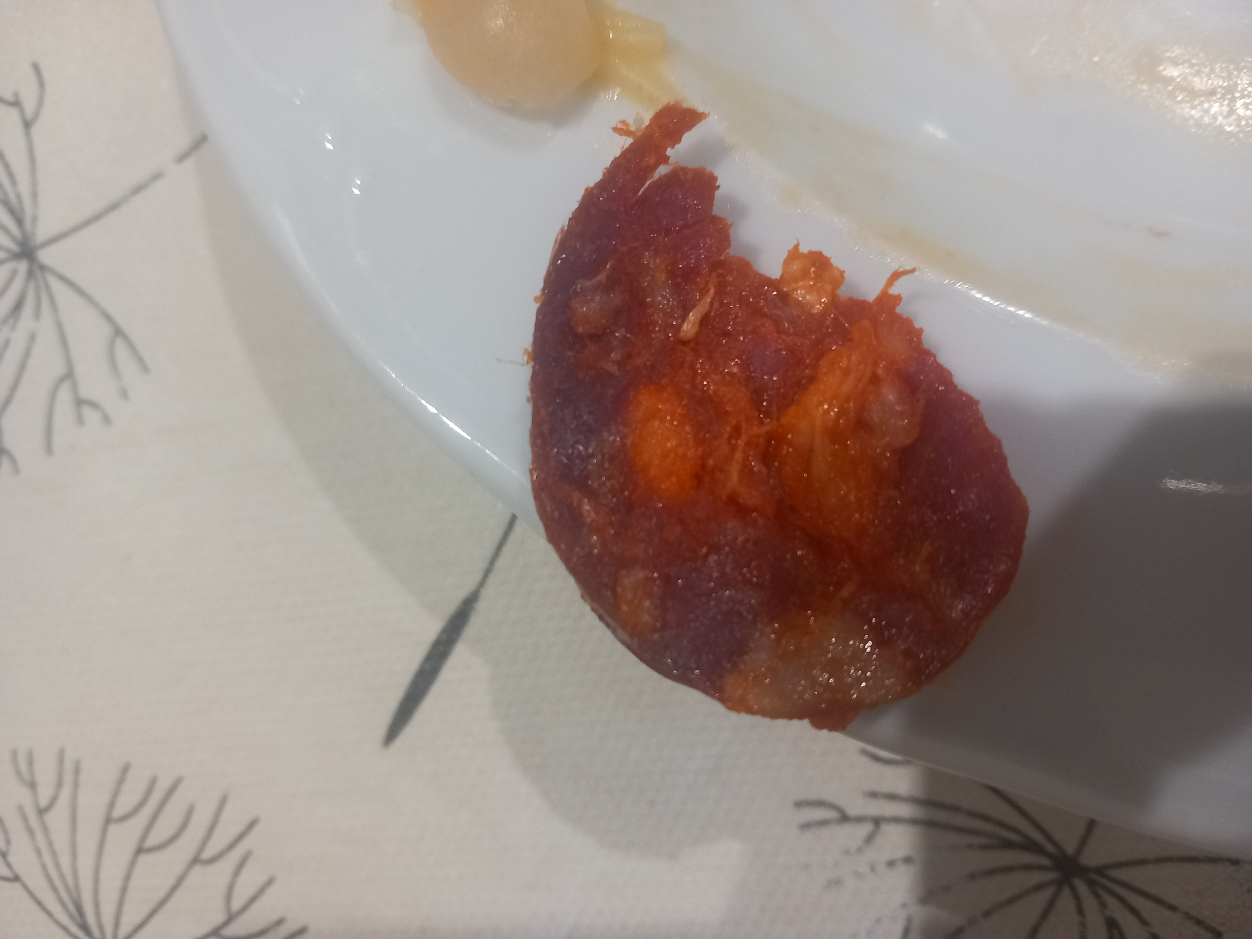 rodaja de chorizo