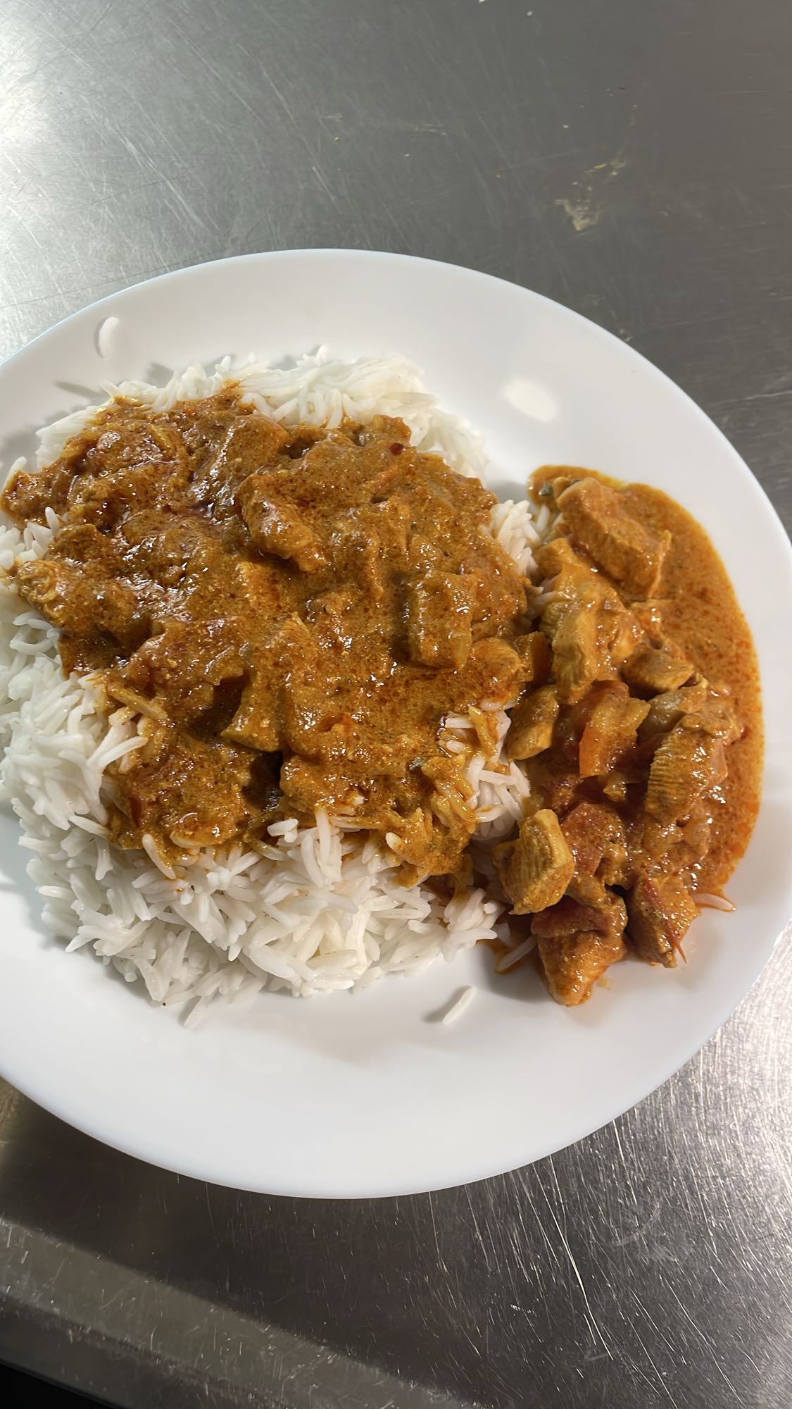 Kycklinggryta med ris