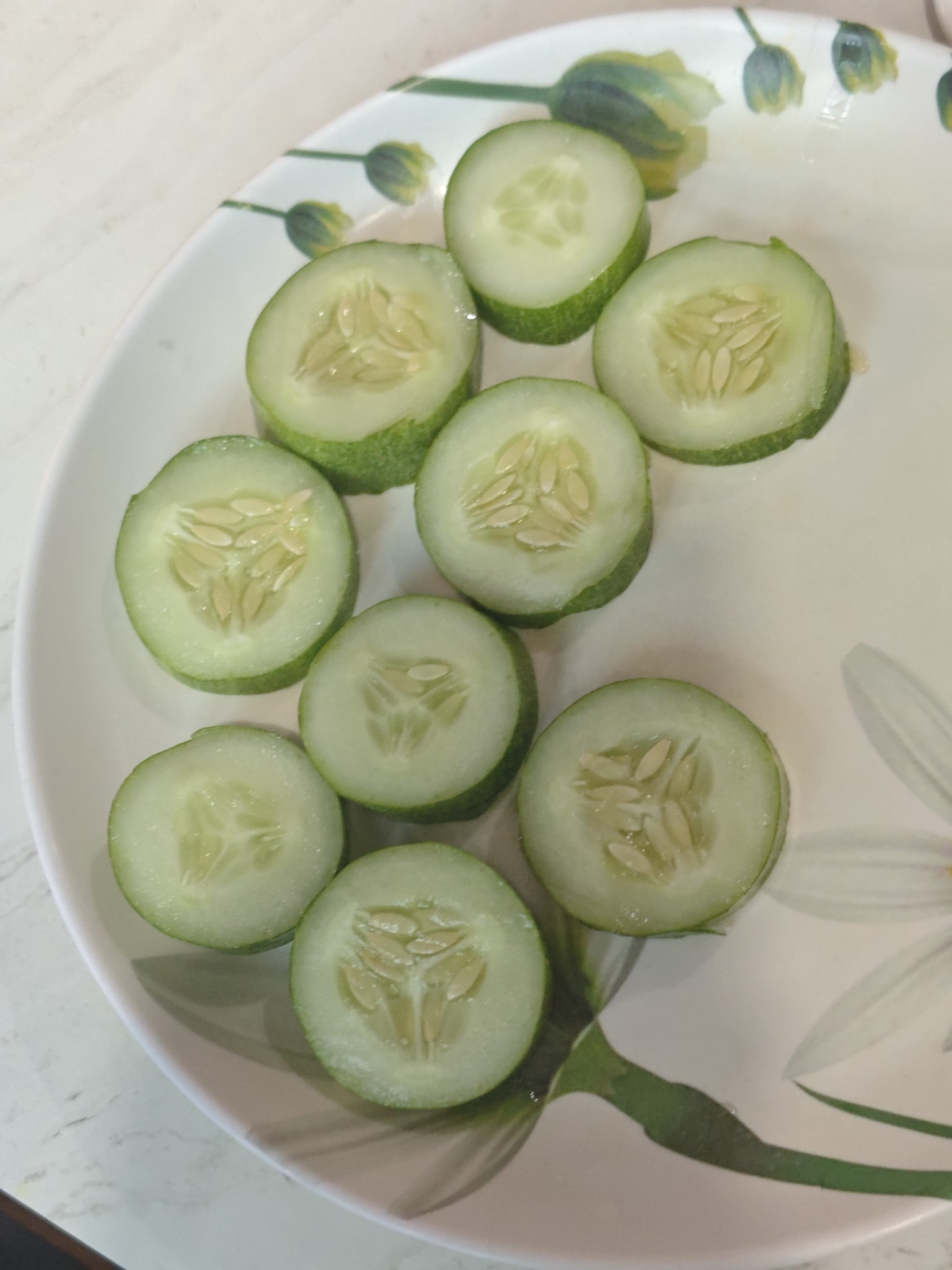Sliced Cucumber