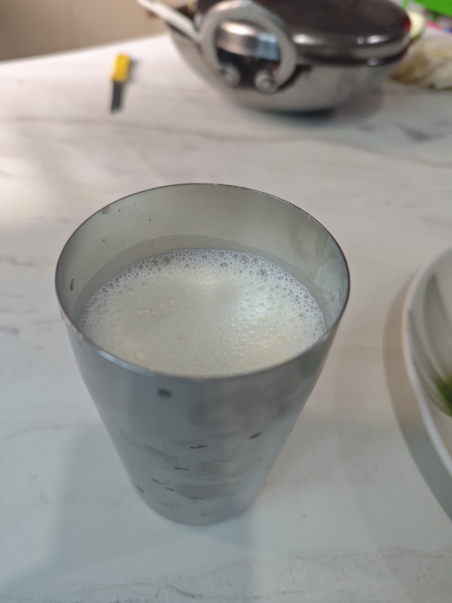 Glass of milk
