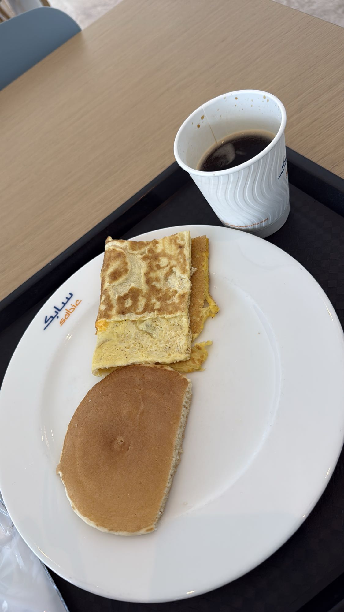 Omelette and pancake breakfast