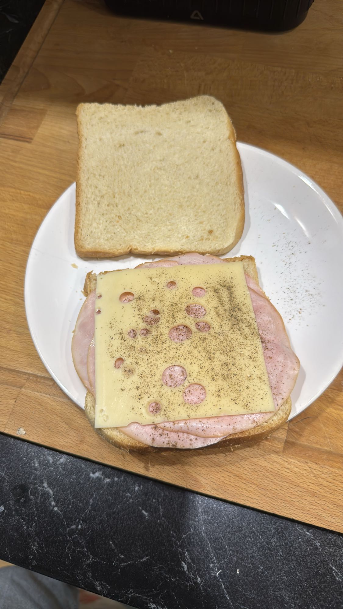 Ham and Cheese Sandwich