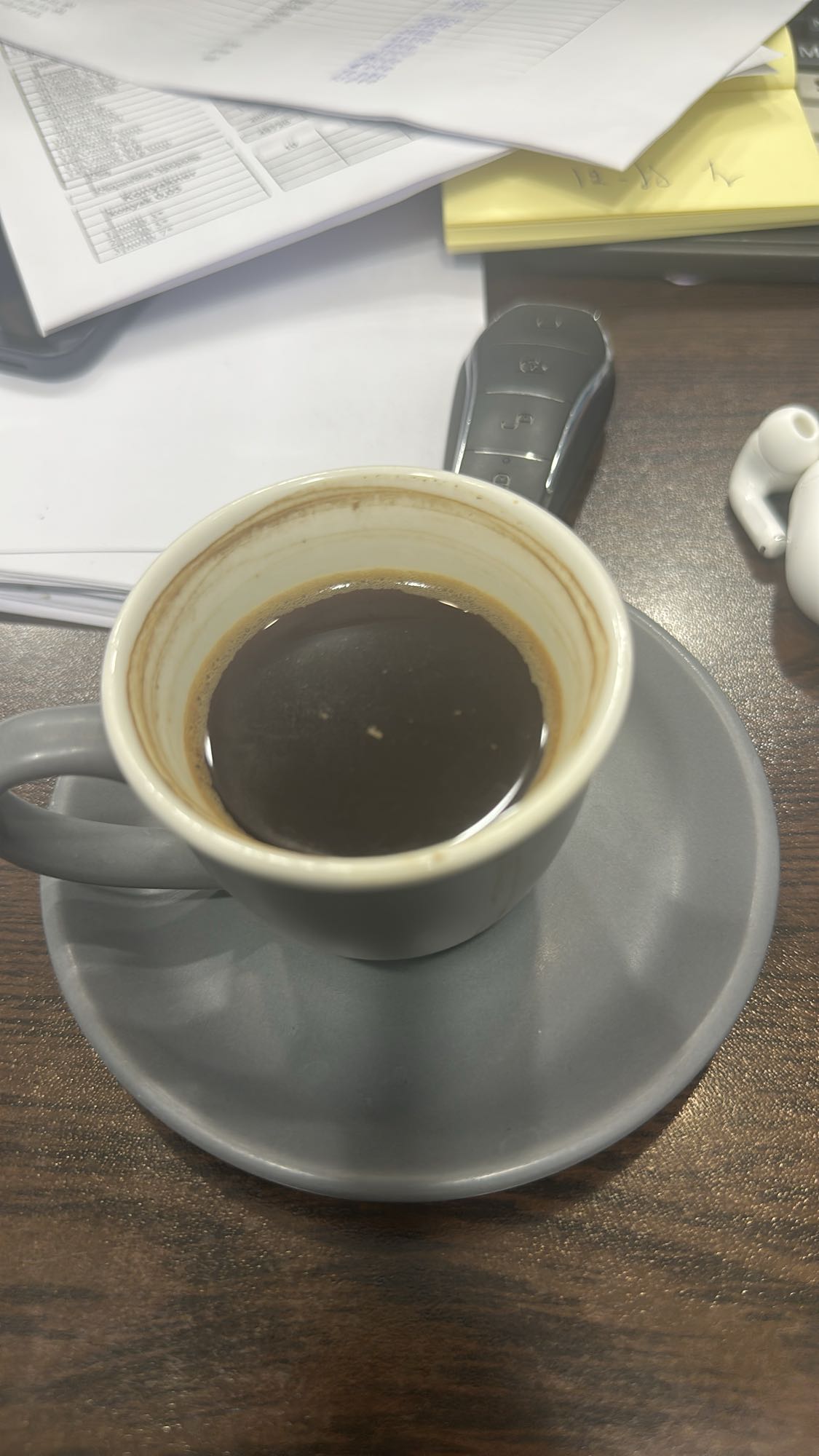 Black coffee