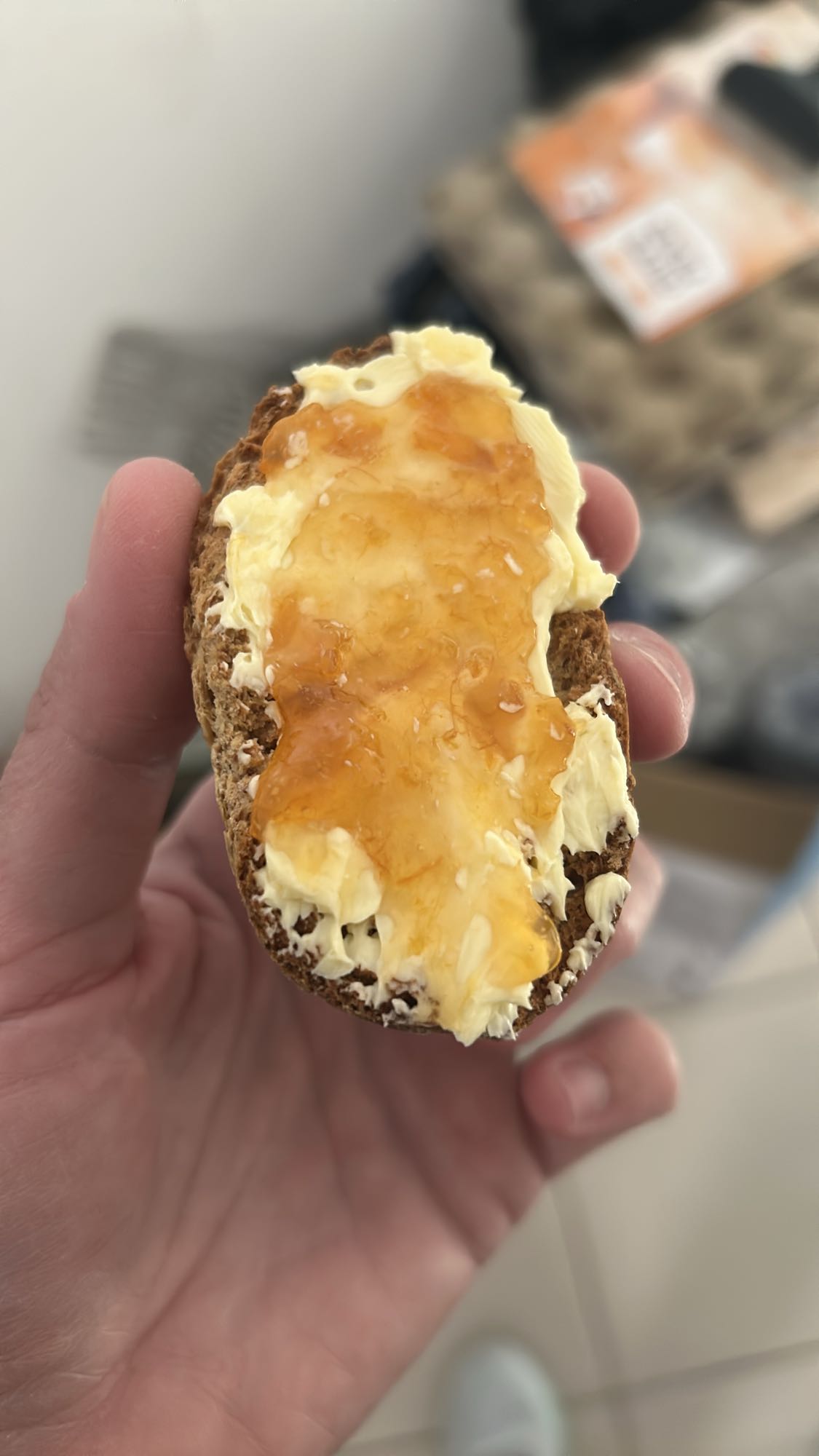 Tartine beurre confiture