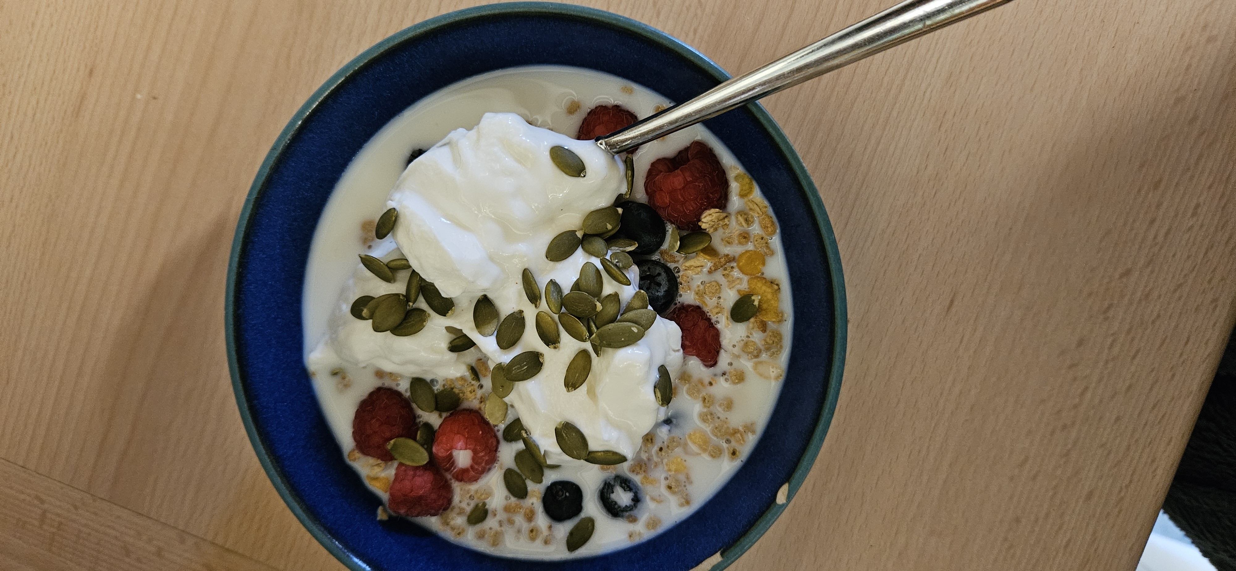 Yogurt Berry Muesli Bowl