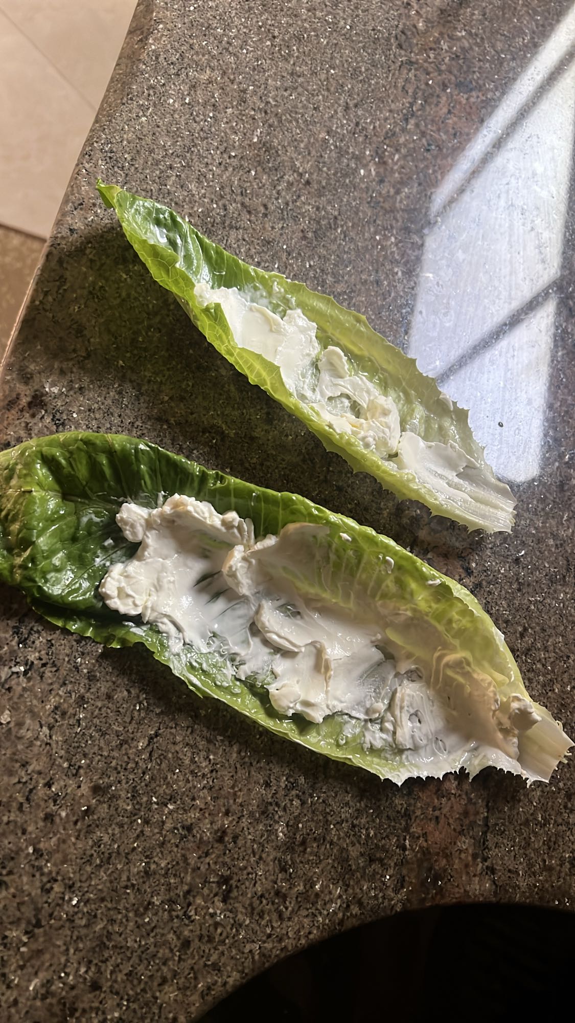 Lettuce Cream Cheese Wraps