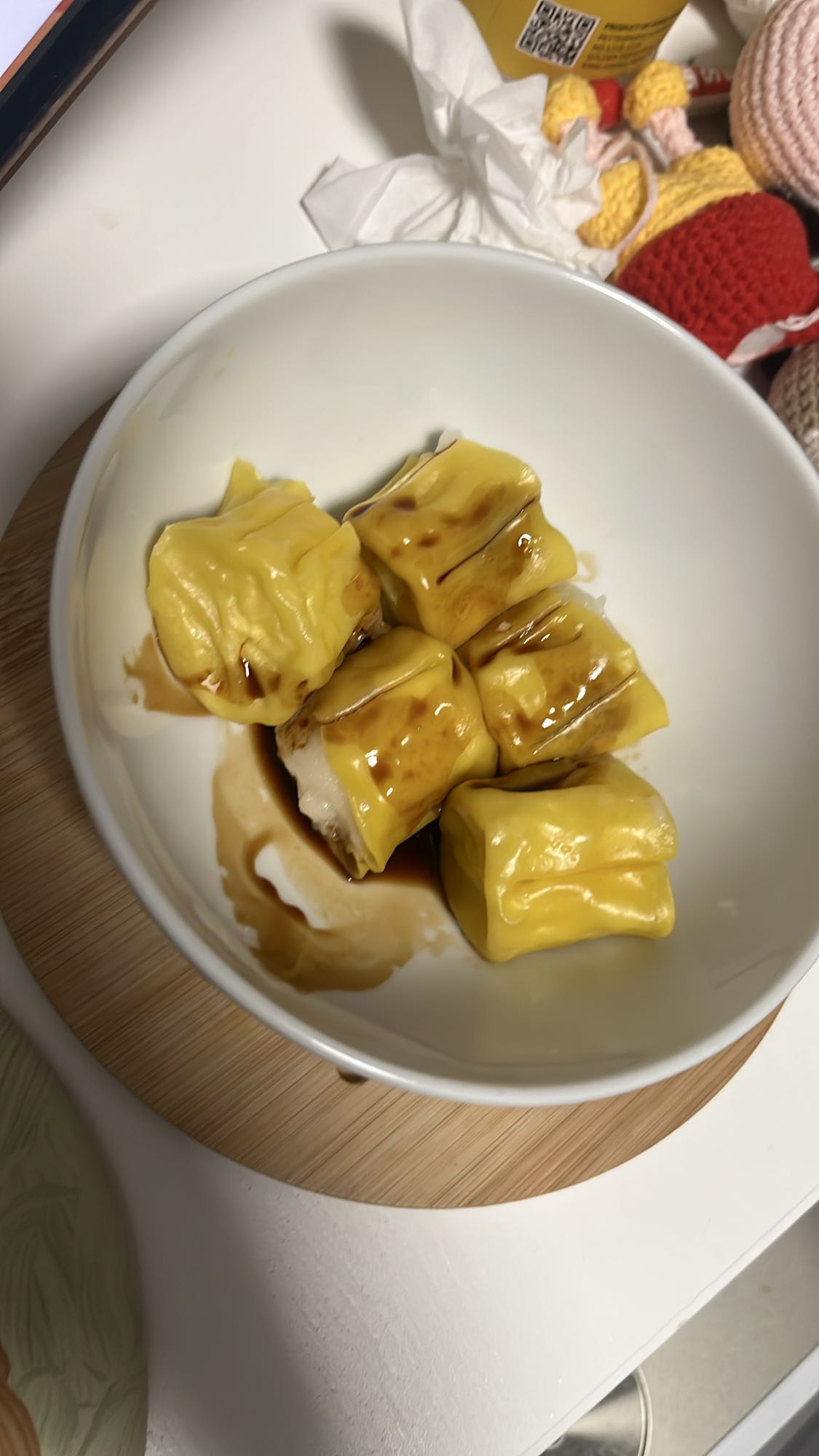 Chicken siu mai dumplings