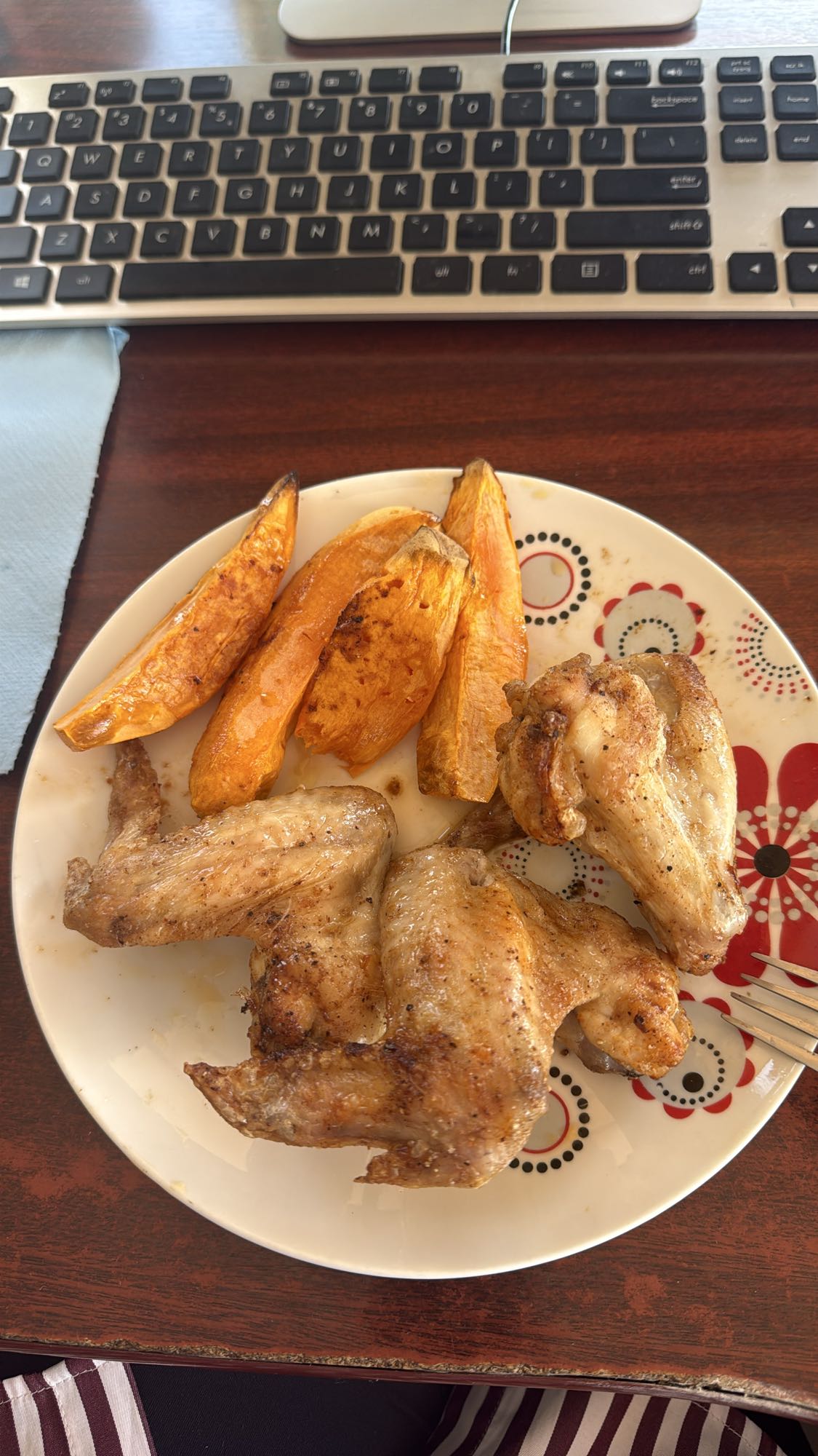 Aripioare cu cartofi dulci