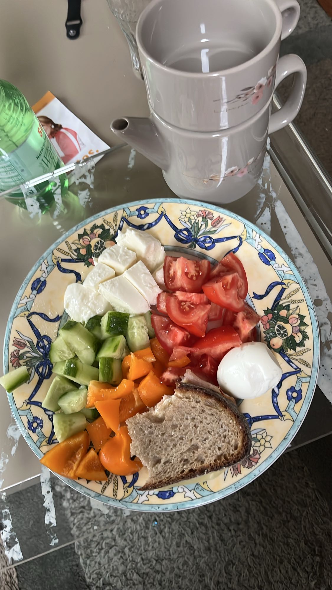 Gemüse-Frühstücksteller