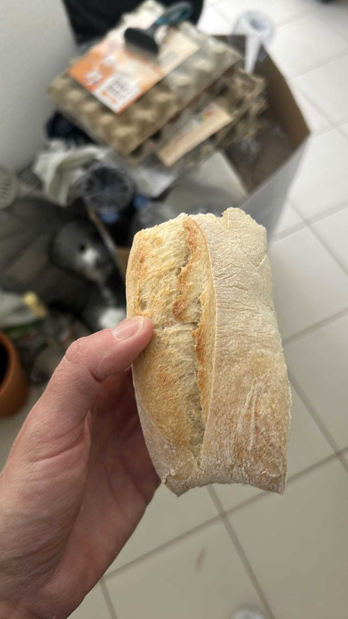 Petit morceau de baguette
