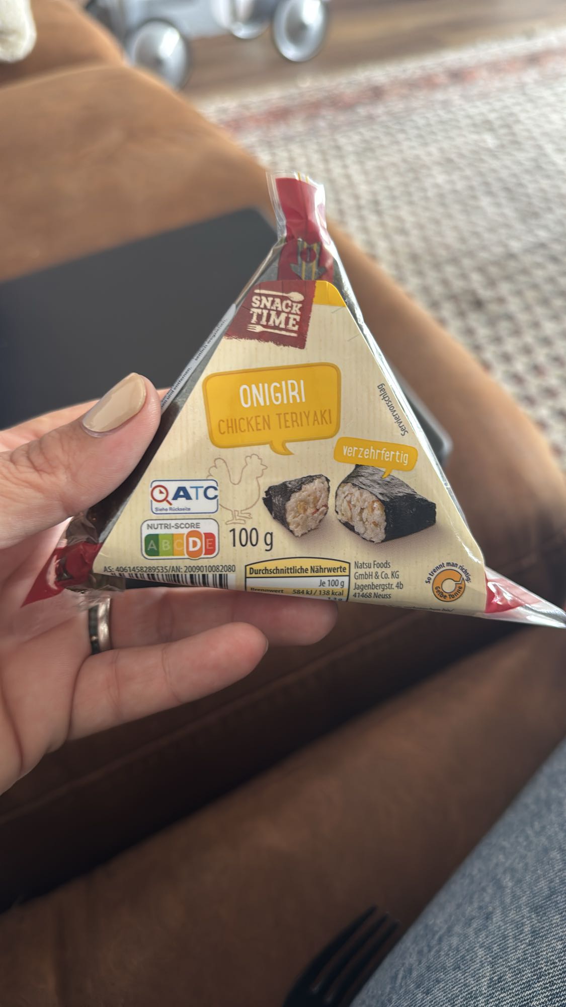 Onigiri Chicken Teriyaki