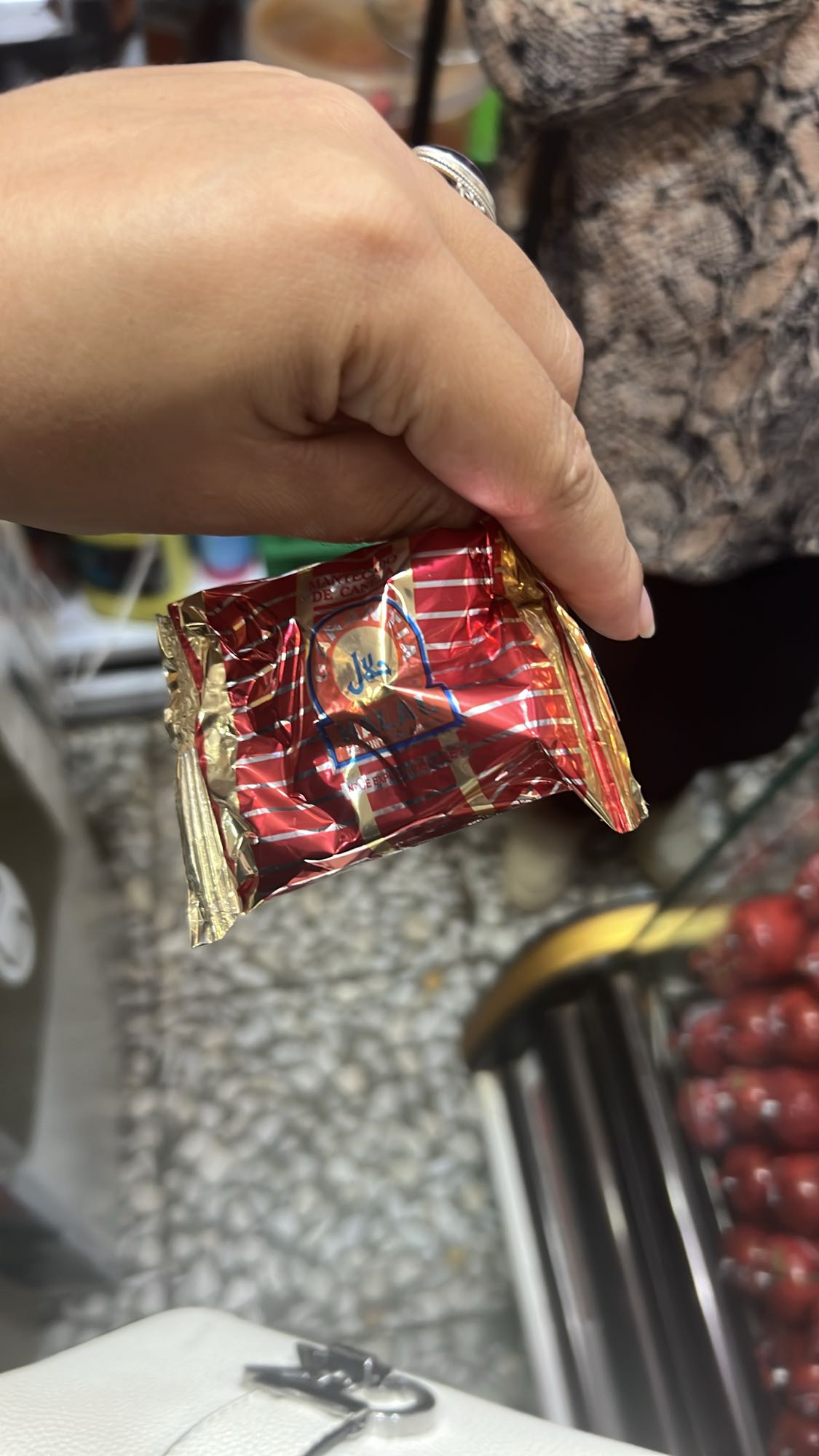 pastelito de chocolate