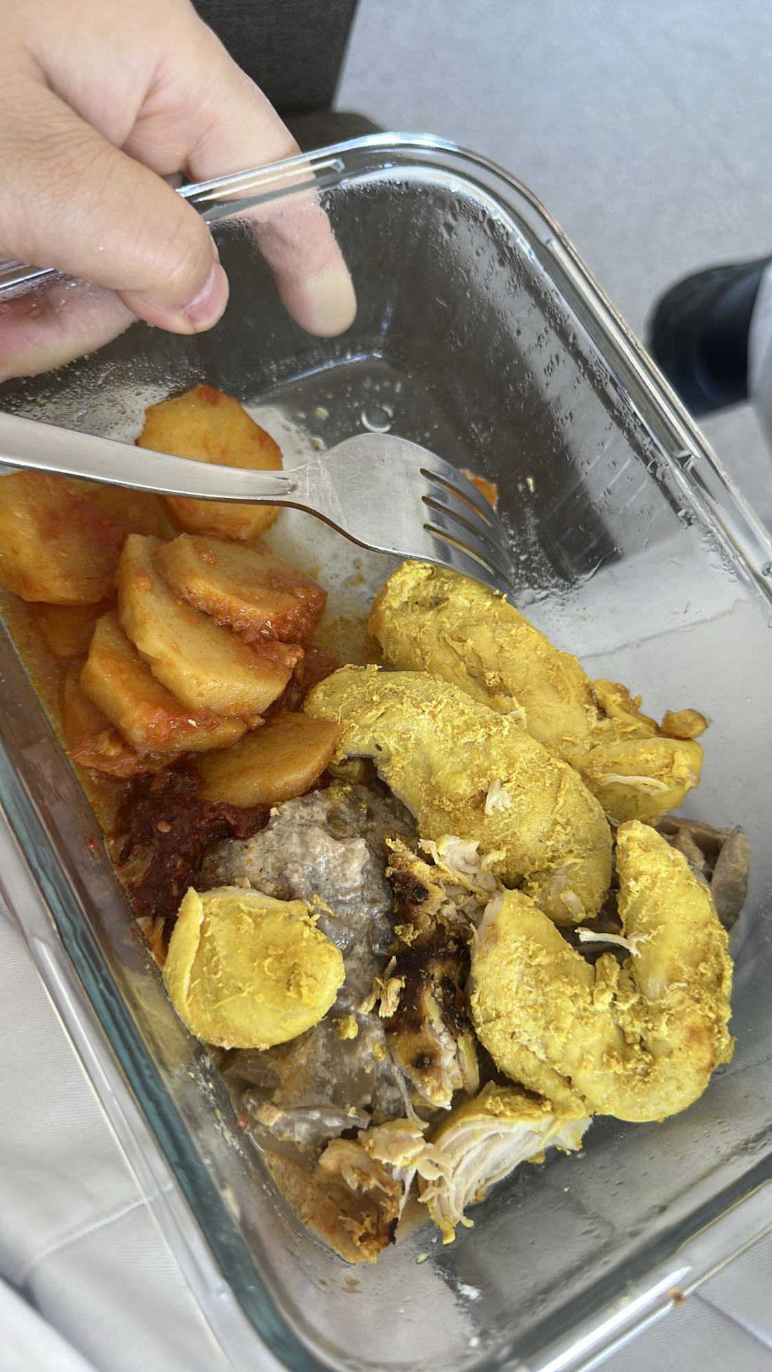 Kyckling med potatis