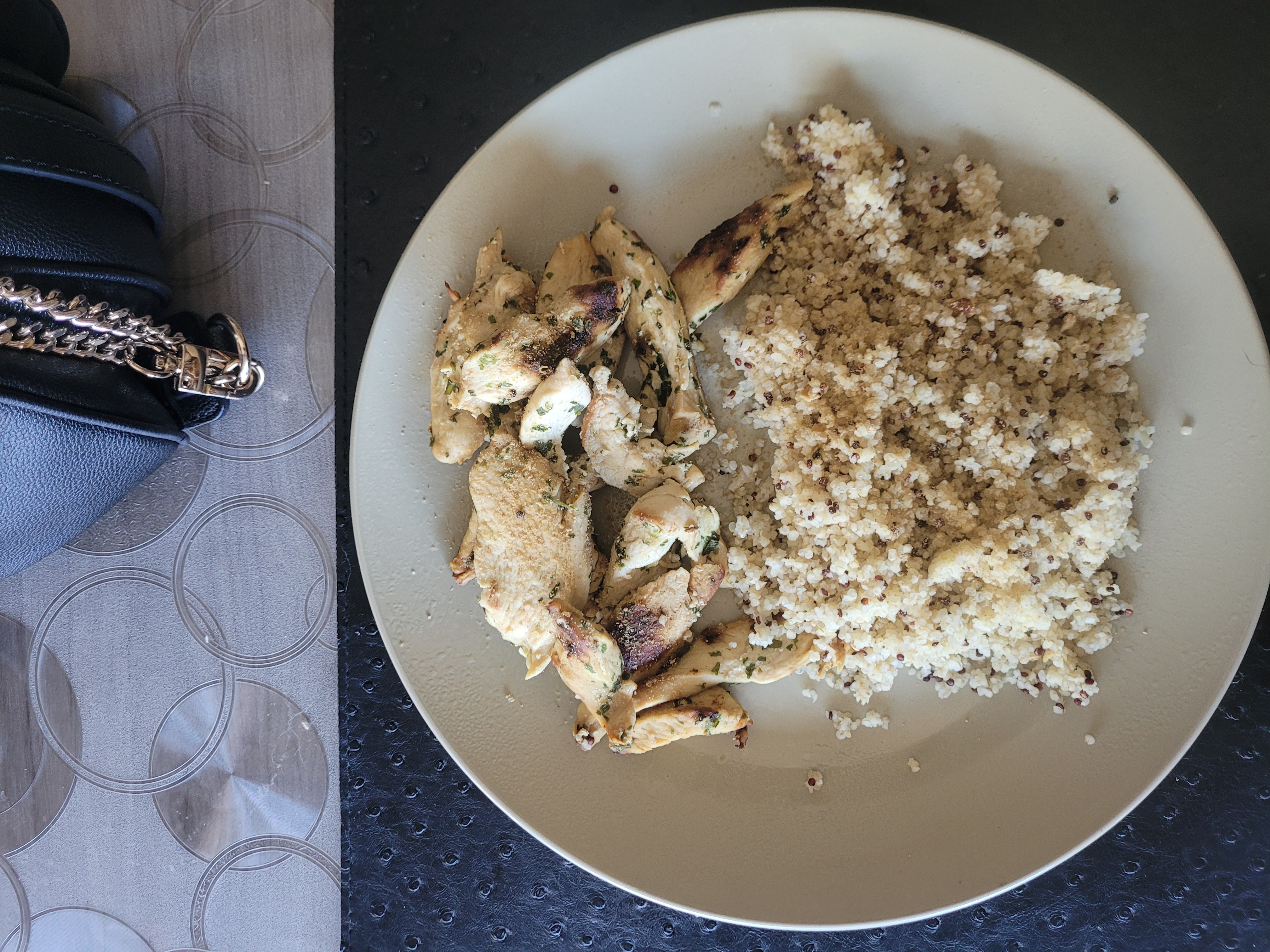 Poulet et couscous