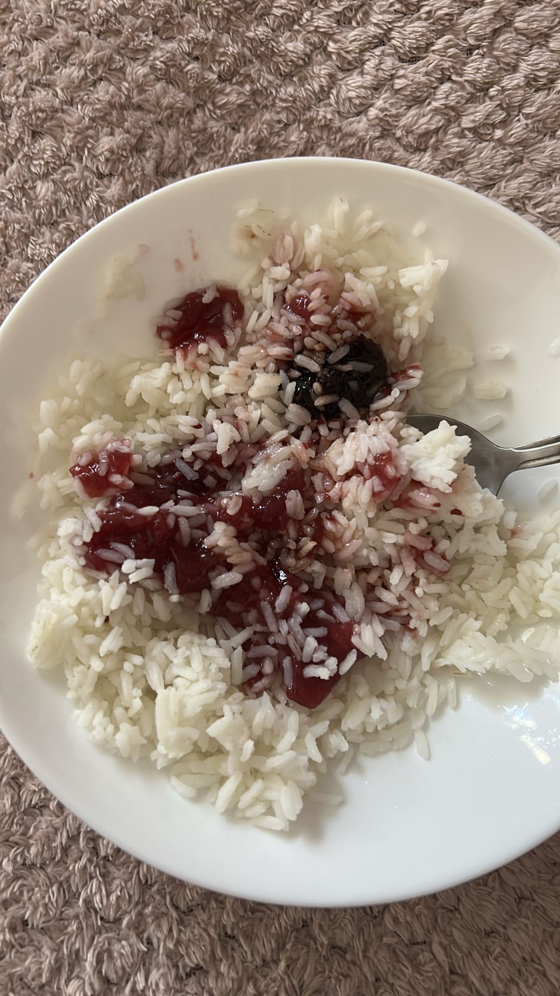 Ryż z dżemem